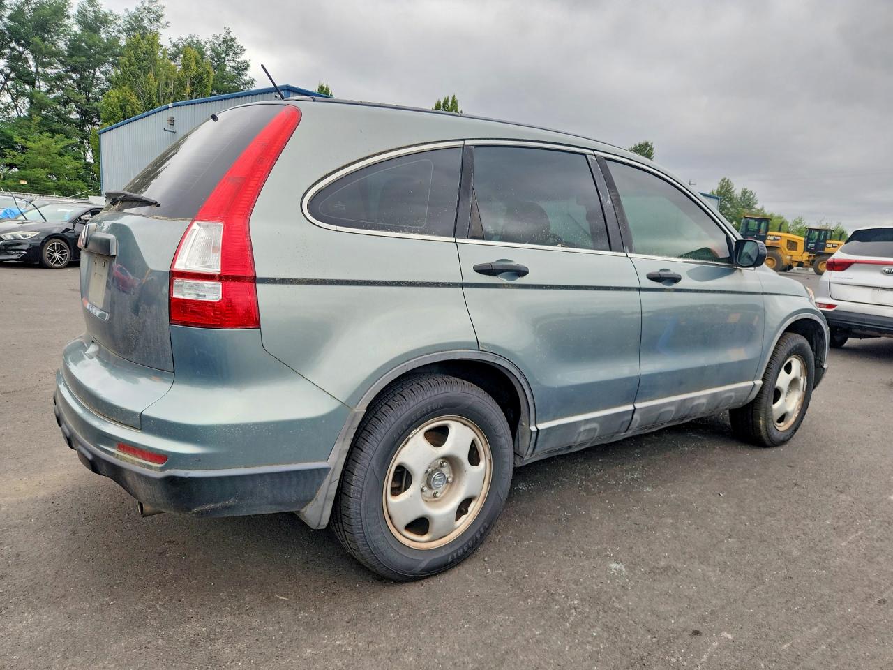 2010 Honda Cr-v Lx Green vin: 5J6RE3H34AL011859