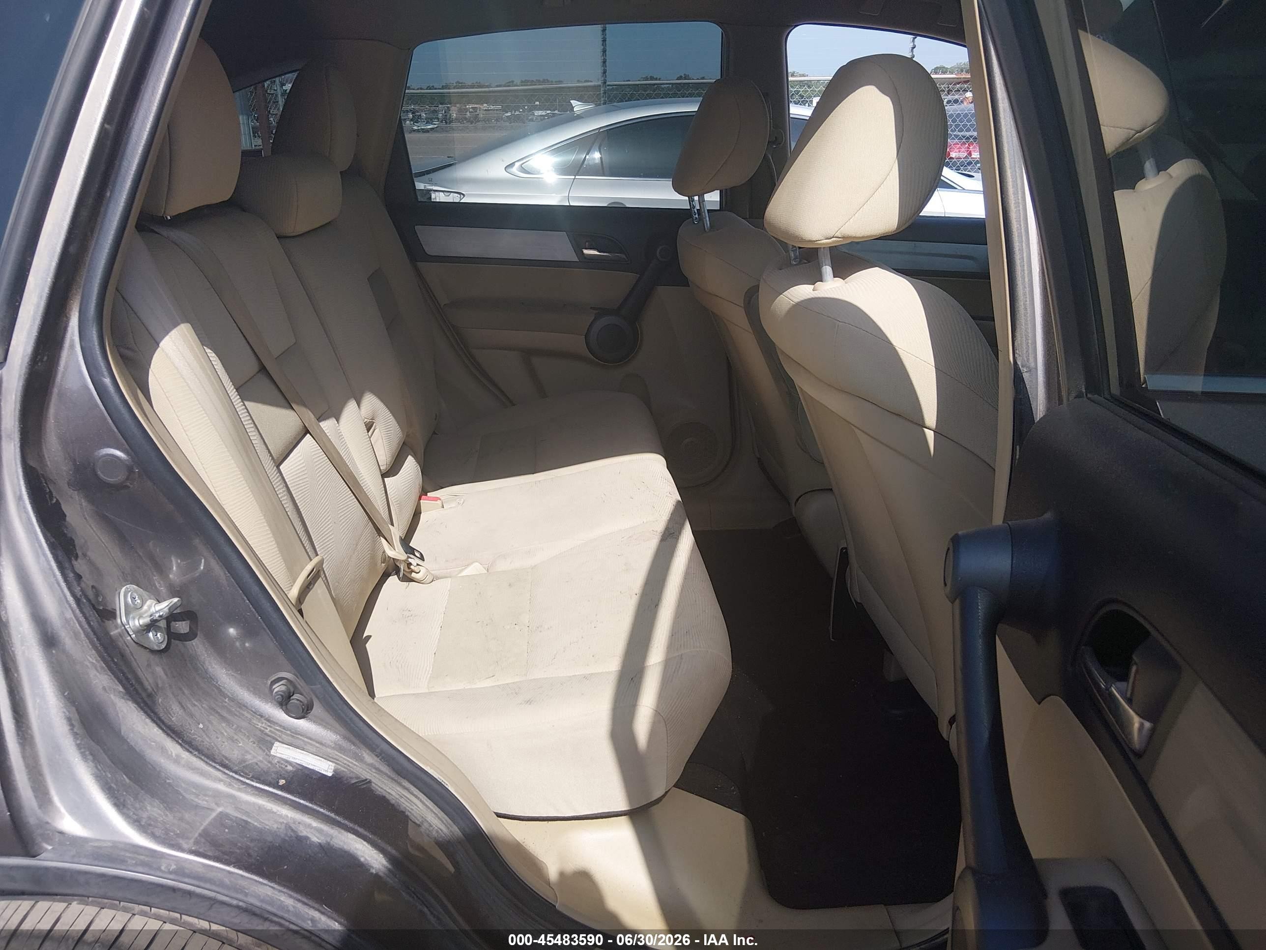 2010 Honda Cr-v Lx Gray vin: 5J6RE3H34AL012798