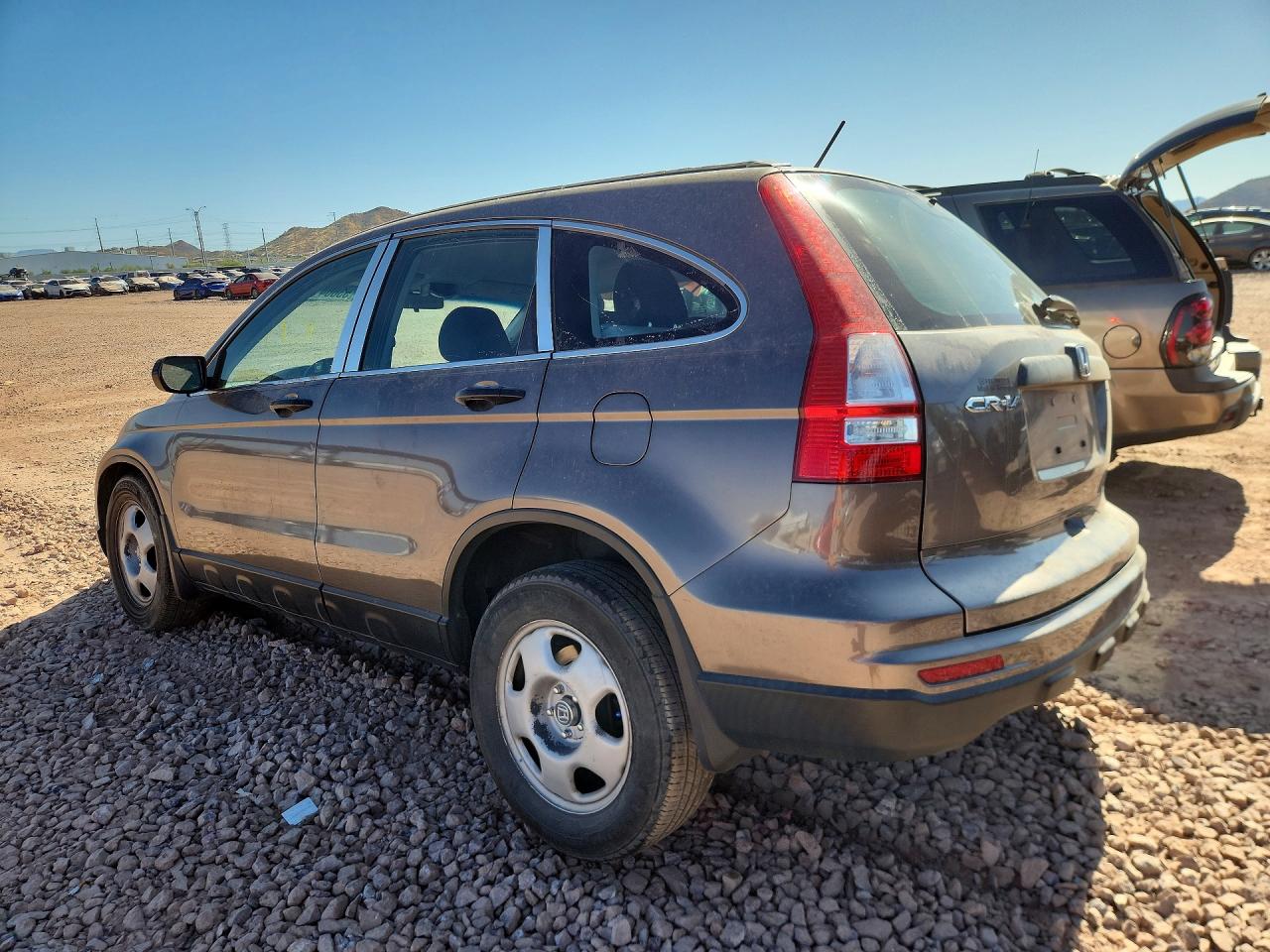 2010 Honda Cr-v Lx Gray vin: 5J6RE3H34AL017578