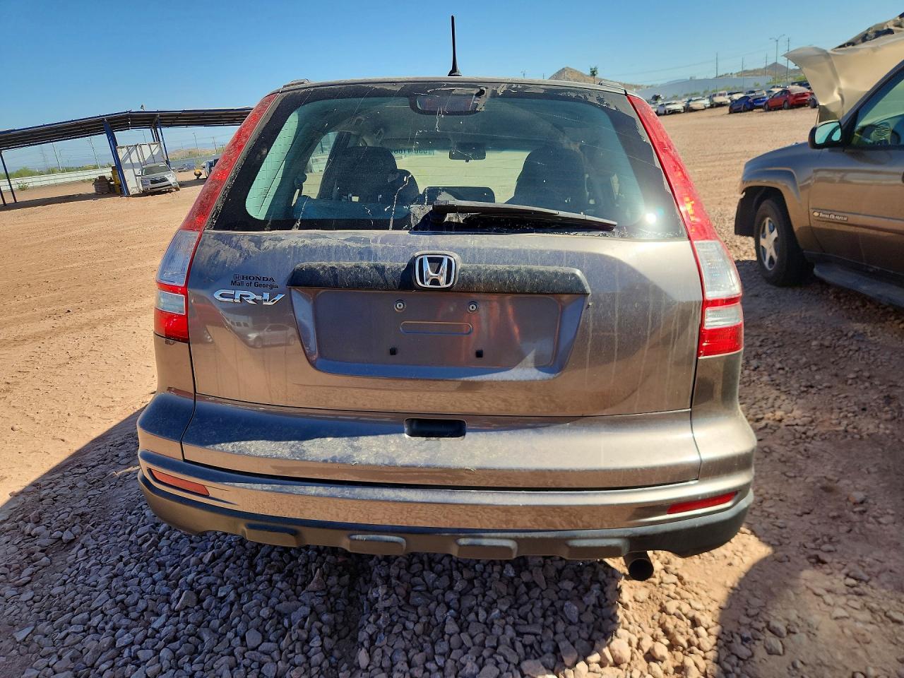 2010 Honda Cr-v Lx Gray vin: 5J6RE3H34AL017578