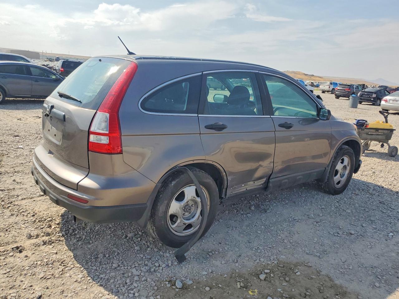2010 Honda Cr-v Lx Tan vin: 5J6RE3H34AL018214