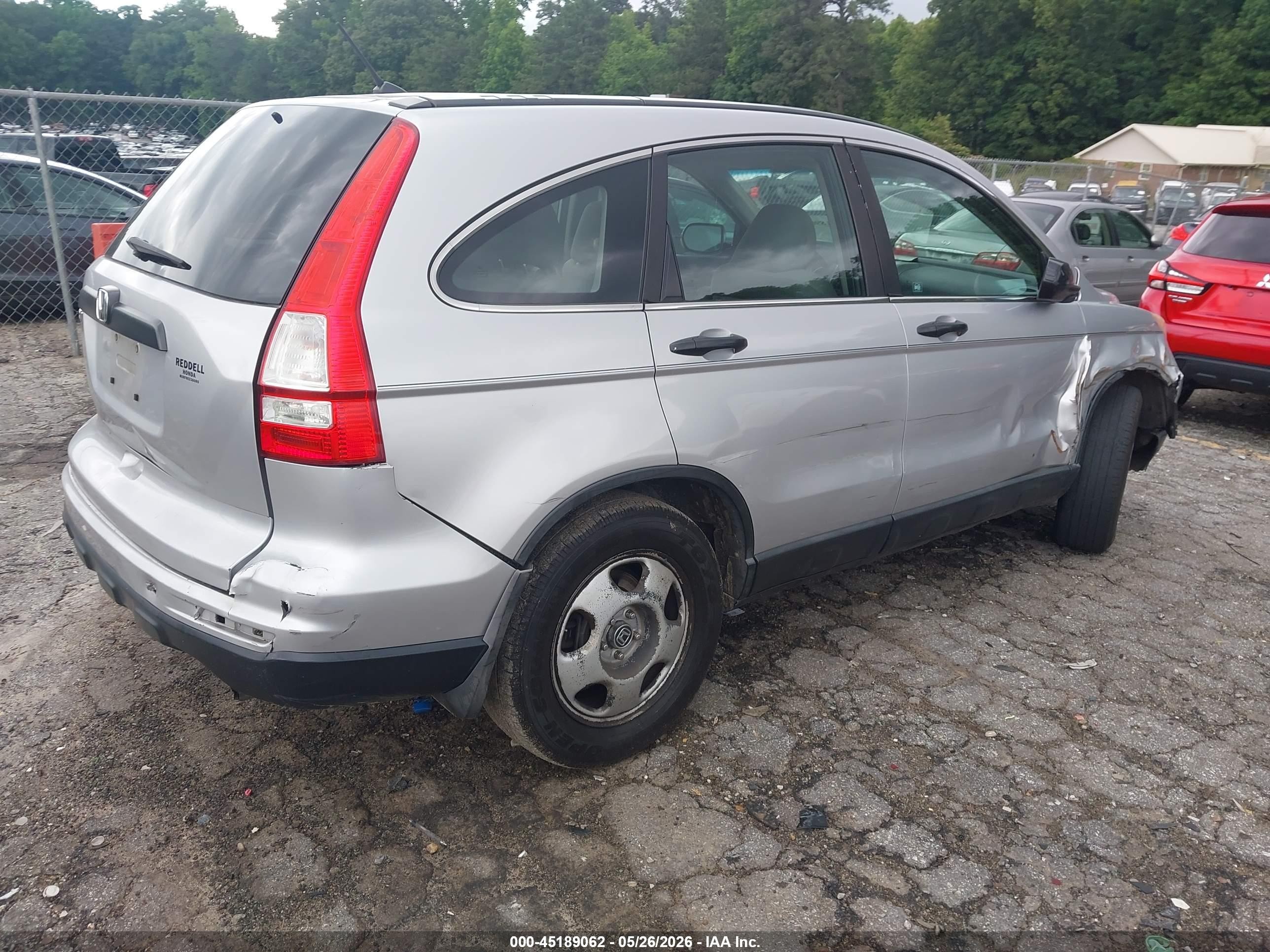 2010 Honda Cr-v Lx Silver vin: 5J6RE3H34AL022912