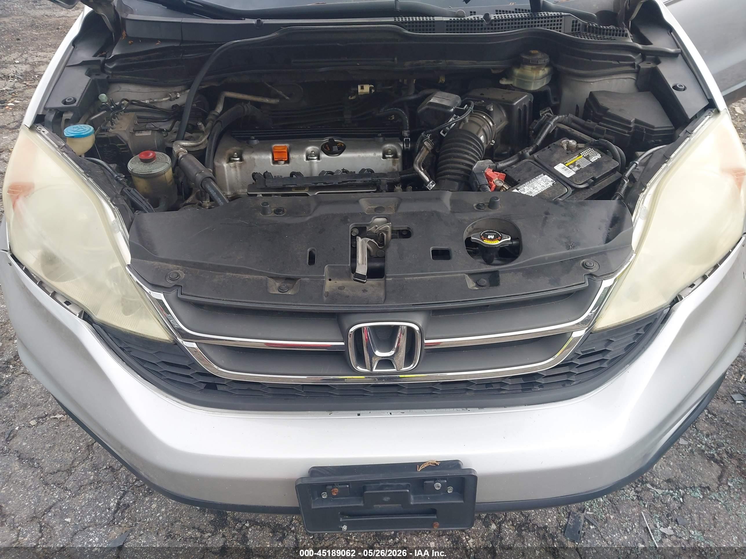 2010 Honda Cr-v Lx Silver vin: 5J6RE3H34AL022912