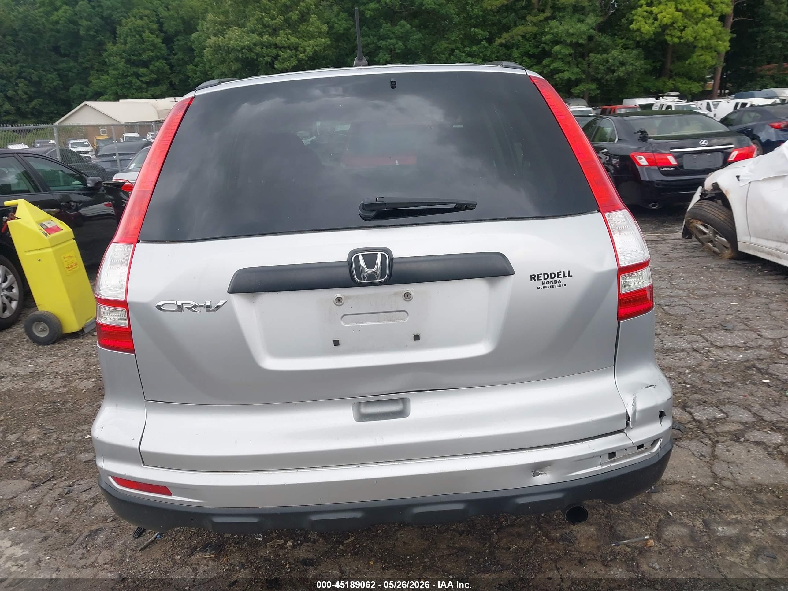 2010 Honda Cr-v Lx Silver vin: 5J6RE3H34AL022912