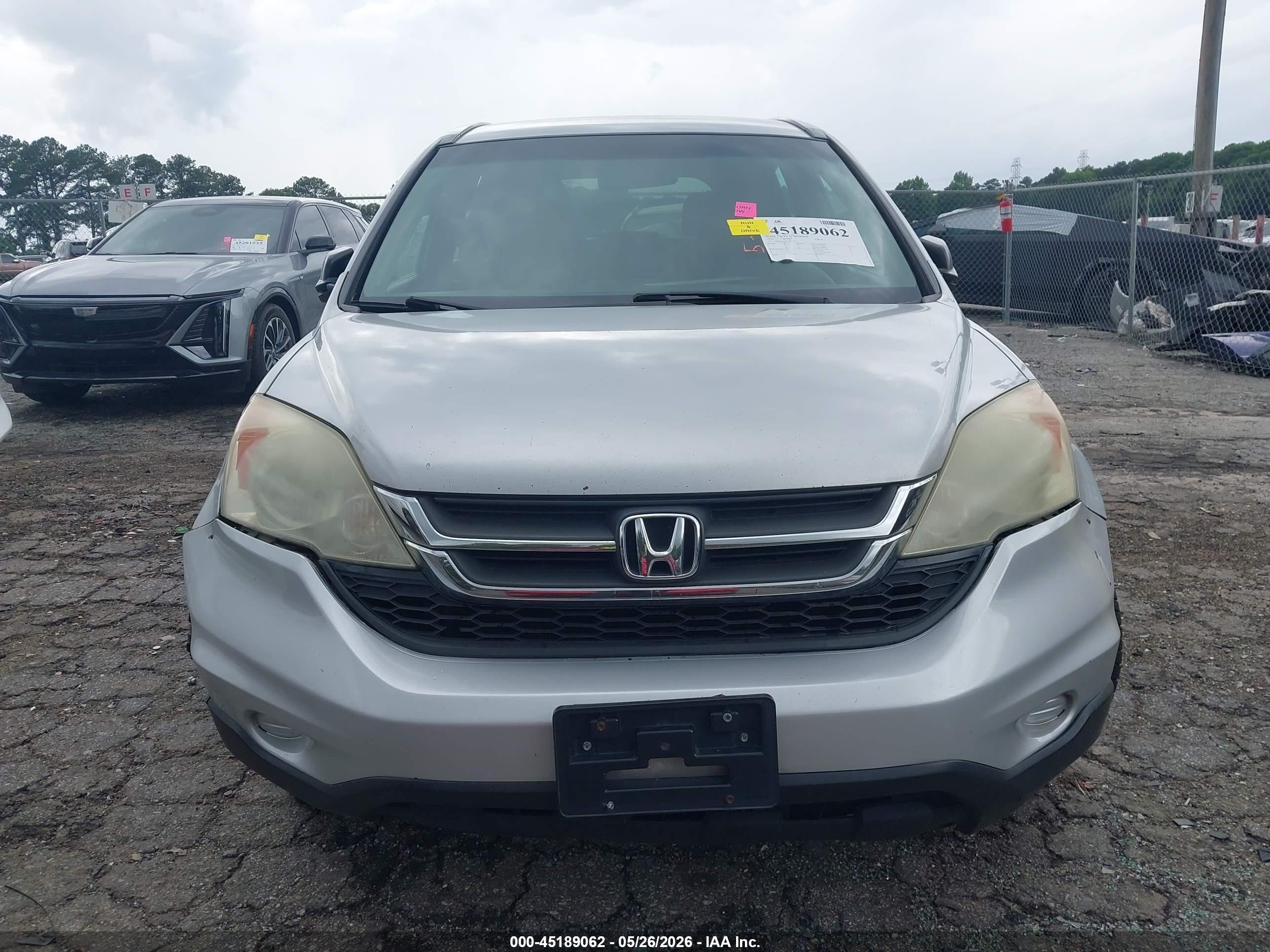 2010 Honda Cr-v Lx Silver vin: 5J6RE3H34AL022912