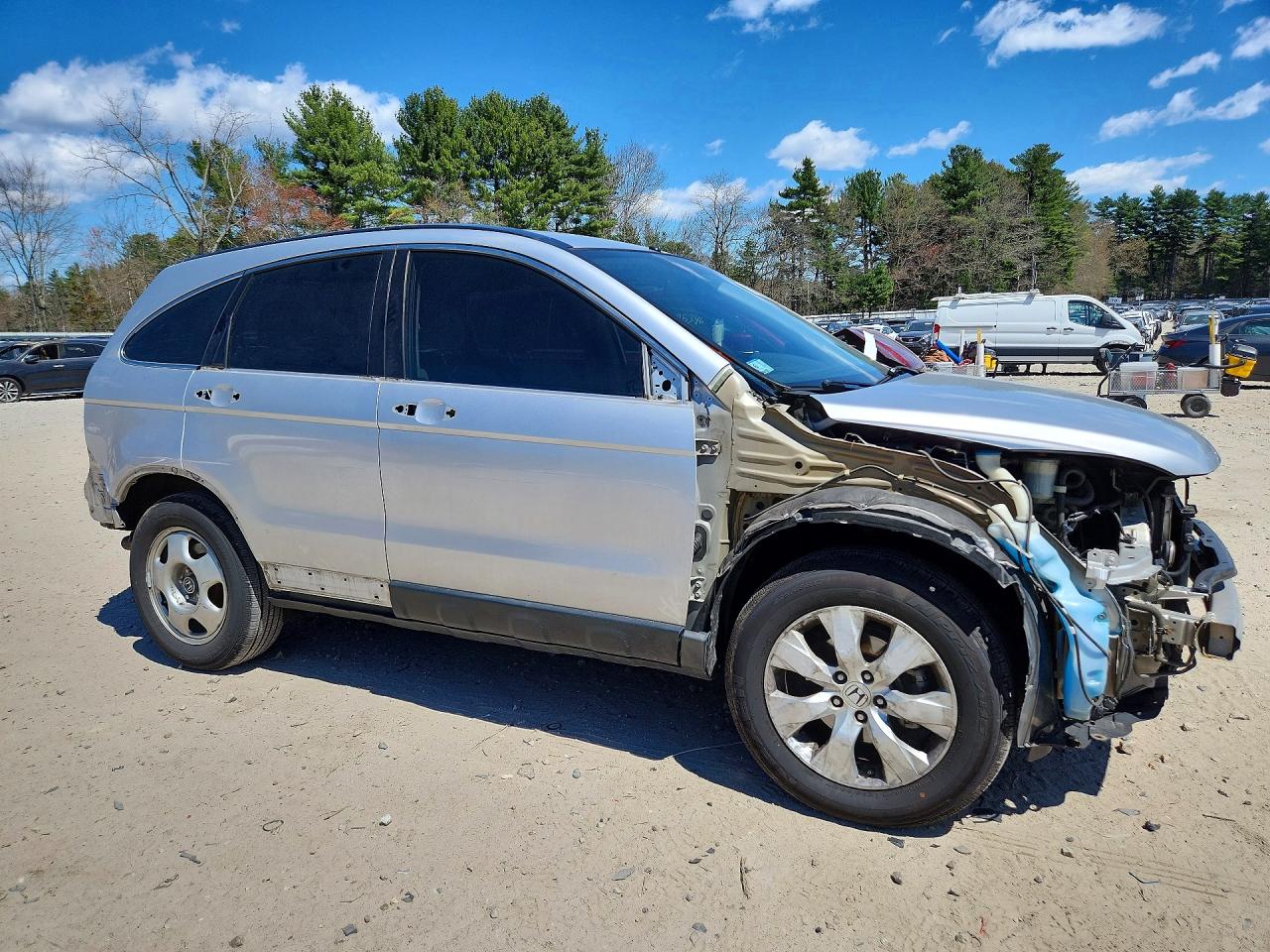 2010 Honda Cr-v Lx Silver vin: 5J6RE3H34AL046224