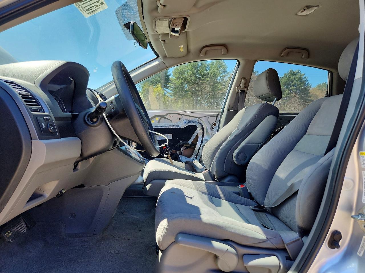 2010 Honda Cr-v Lx Silver vin: 5J6RE3H34AL046224