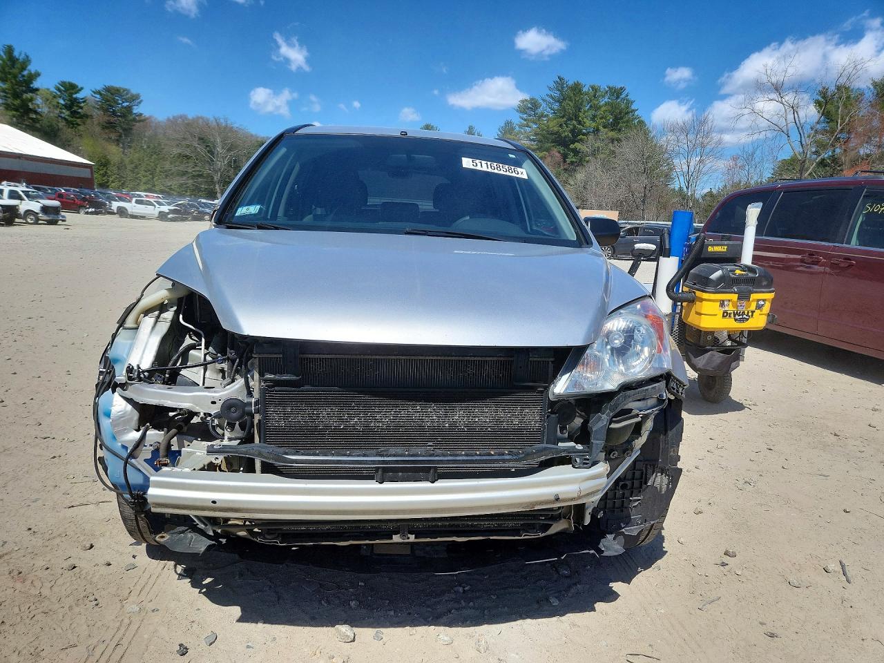 2010 Honda Cr-v Lx Silver vin: 5J6RE3H34AL046224