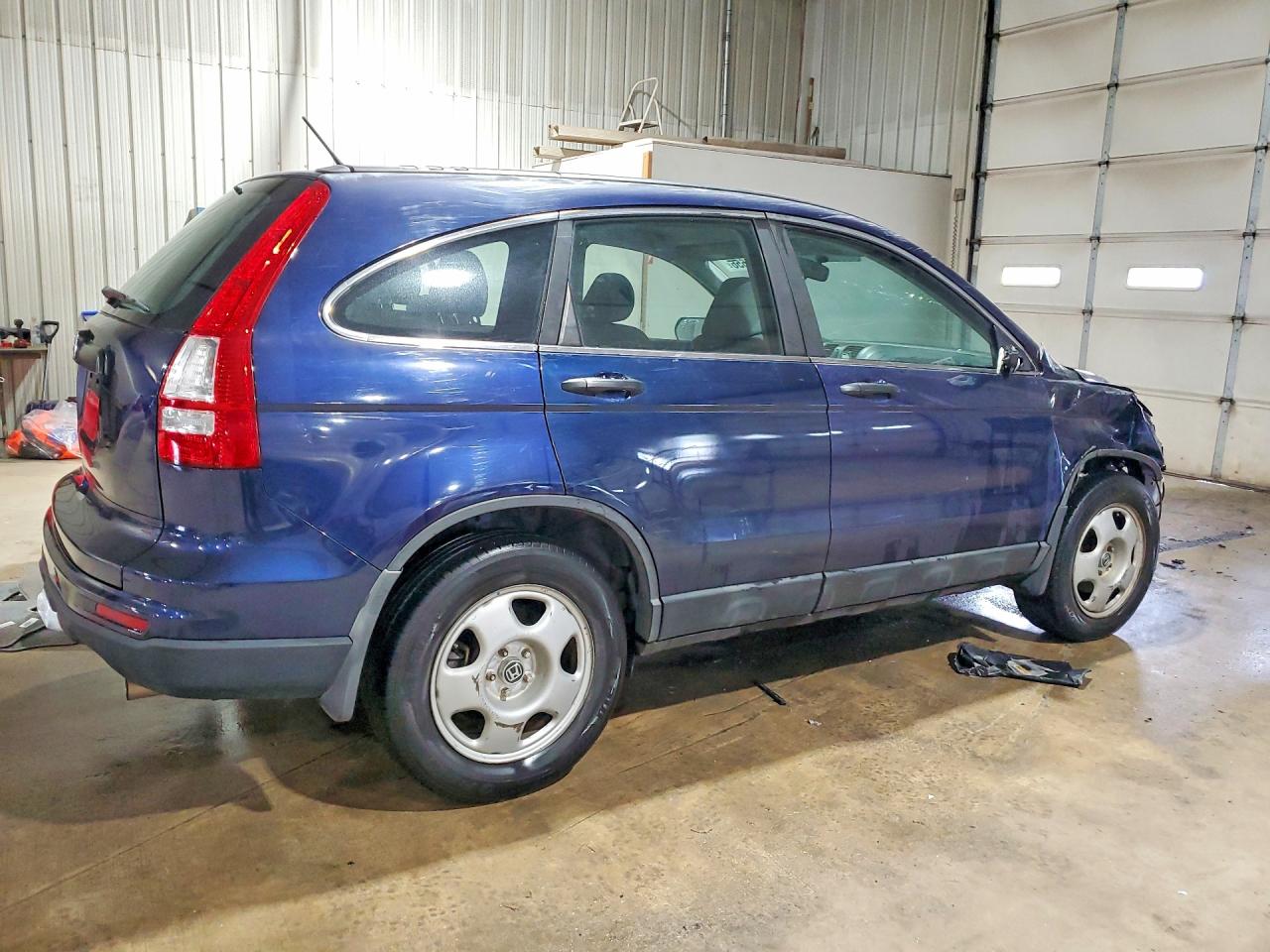 2011 Honda Cr-v Lx Blue vin: 5J6RE3H34BL002628