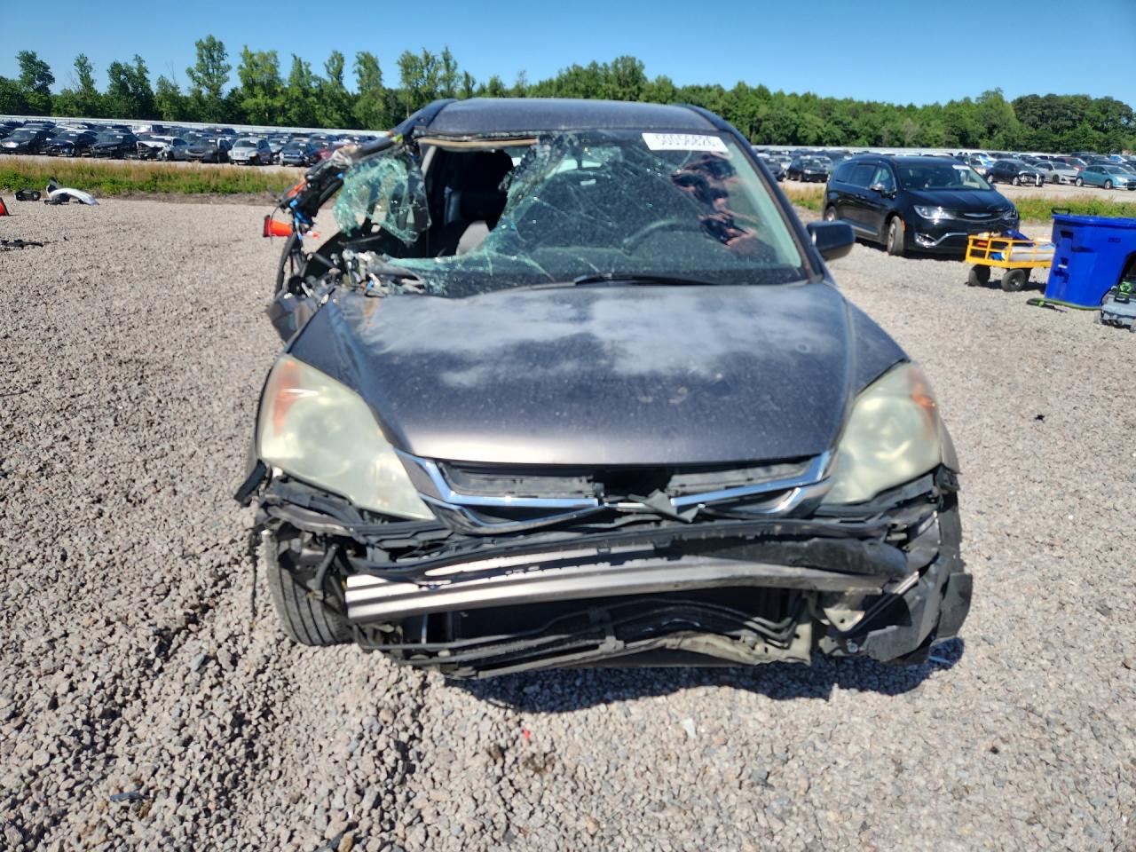 2010 Honda Cr-v Lx Gray vin: 5J6RE3H35AL010123