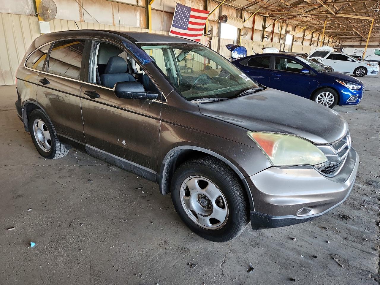 2010 Honda Cr-v Lx Beige vin: 5J6RE3H35AL012485