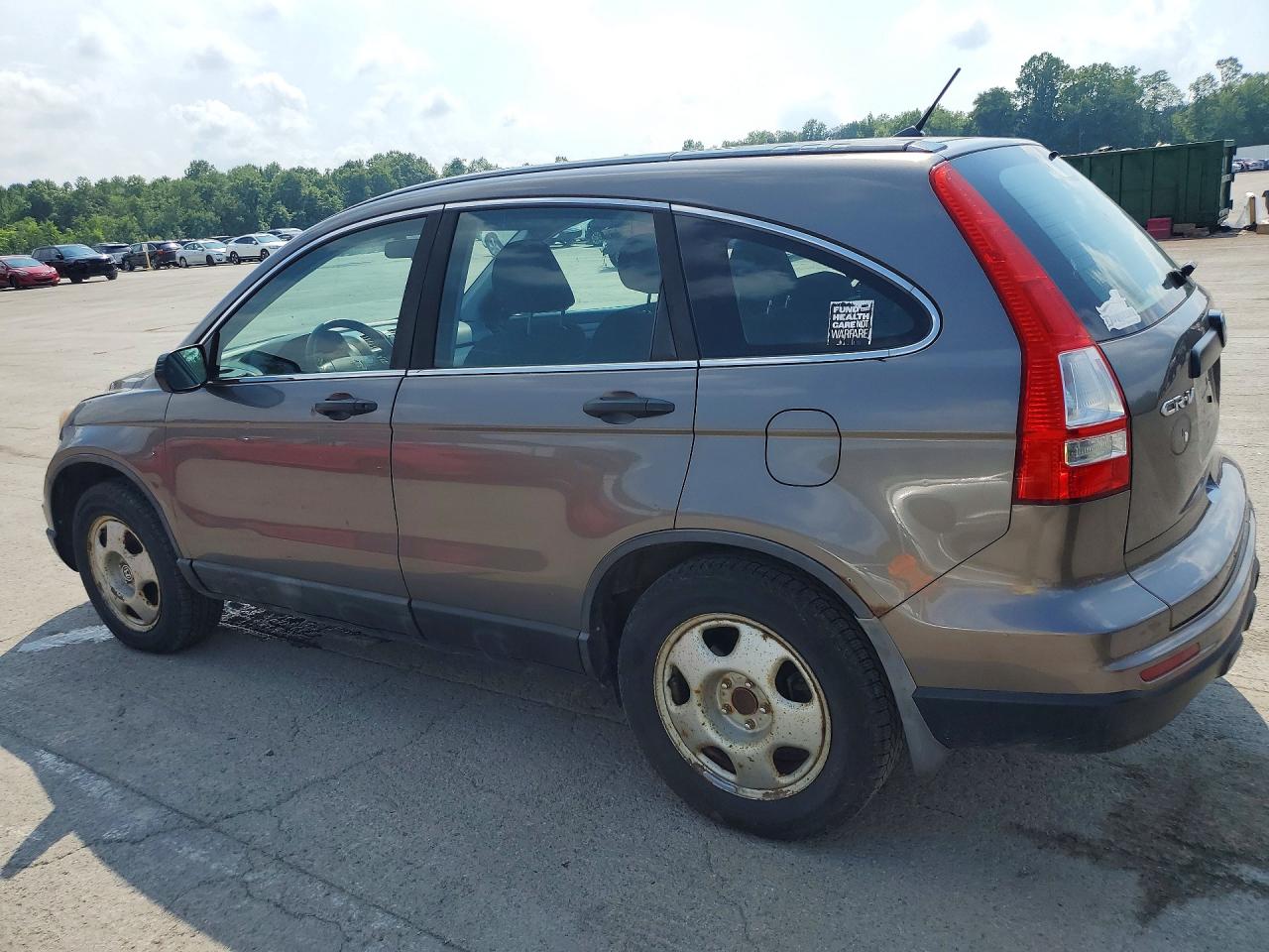 2010 Honda Cr-v Lx Gray vin: 5J6RE3H35AL015080
