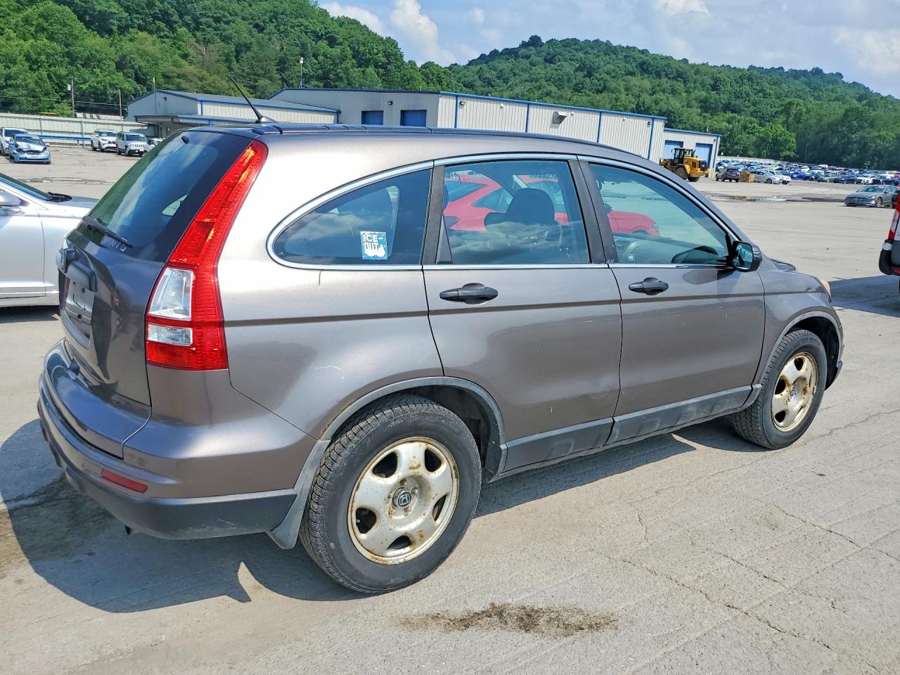 2010 Honda Cr-v Lx Gray vin: 5J6RE3H35AL015080
