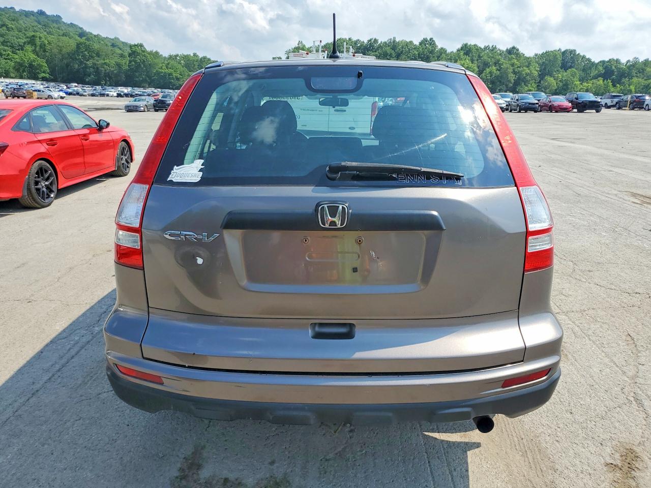 2010 Honda Cr-v Lx Gray vin: 5J6RE3H35AL015080