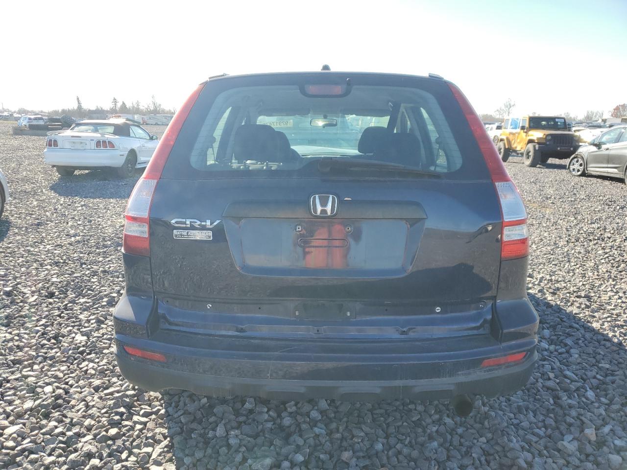 2010 Honda Cr-v Lx Blue vin: 5J6RE3H35AL016083