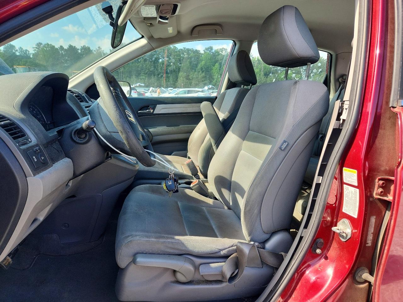 2010 Honda Cr-v Lx Red vin: 5J6RE3H35AL024443