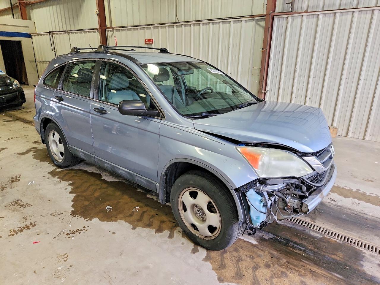 2010 Honda Cr-v Lx Blue vin: 5J6RE3H35AL044188