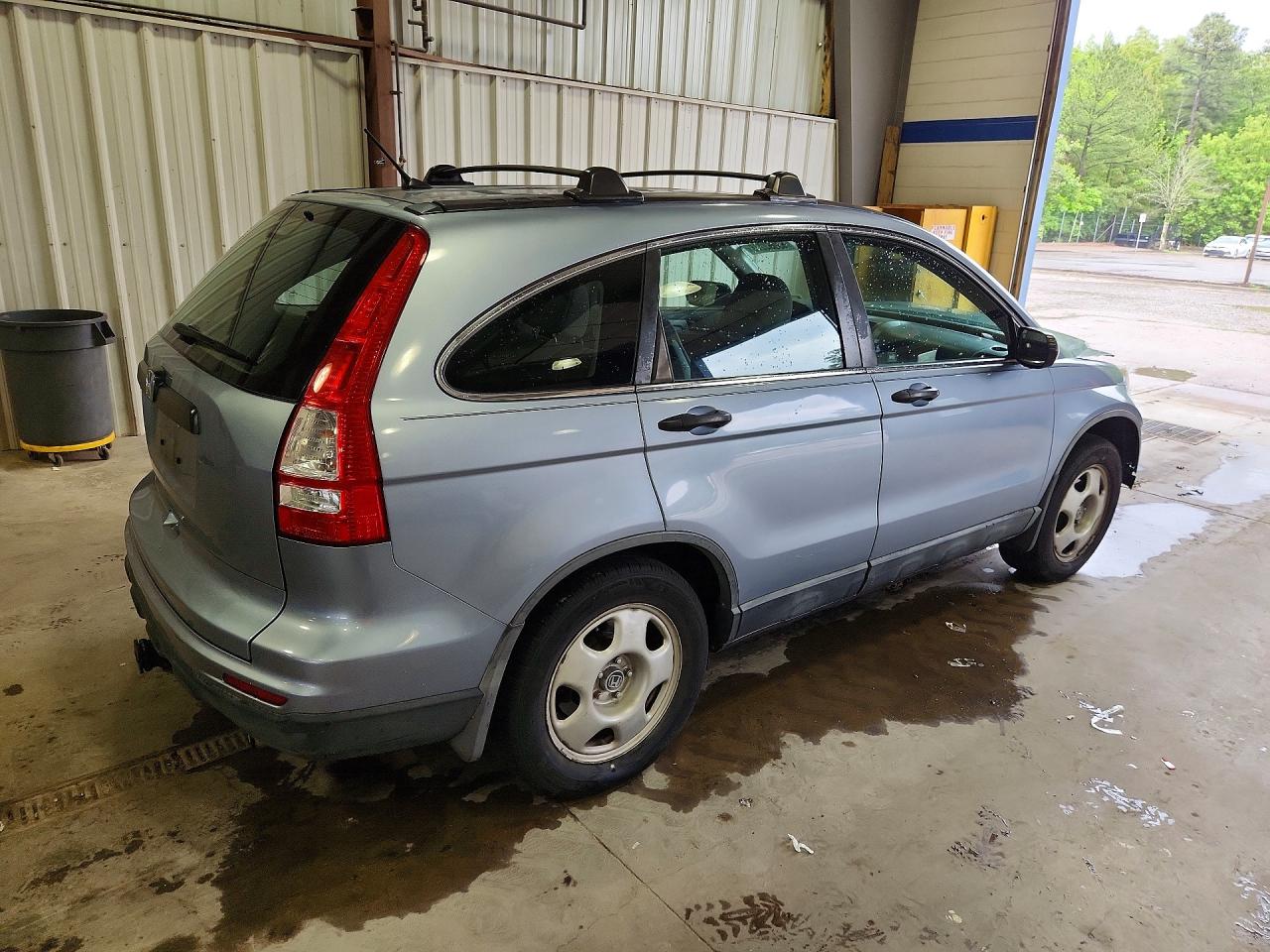 2010 Honda Cr-v Lx Blue vin: 5J6RE3H35AL044188