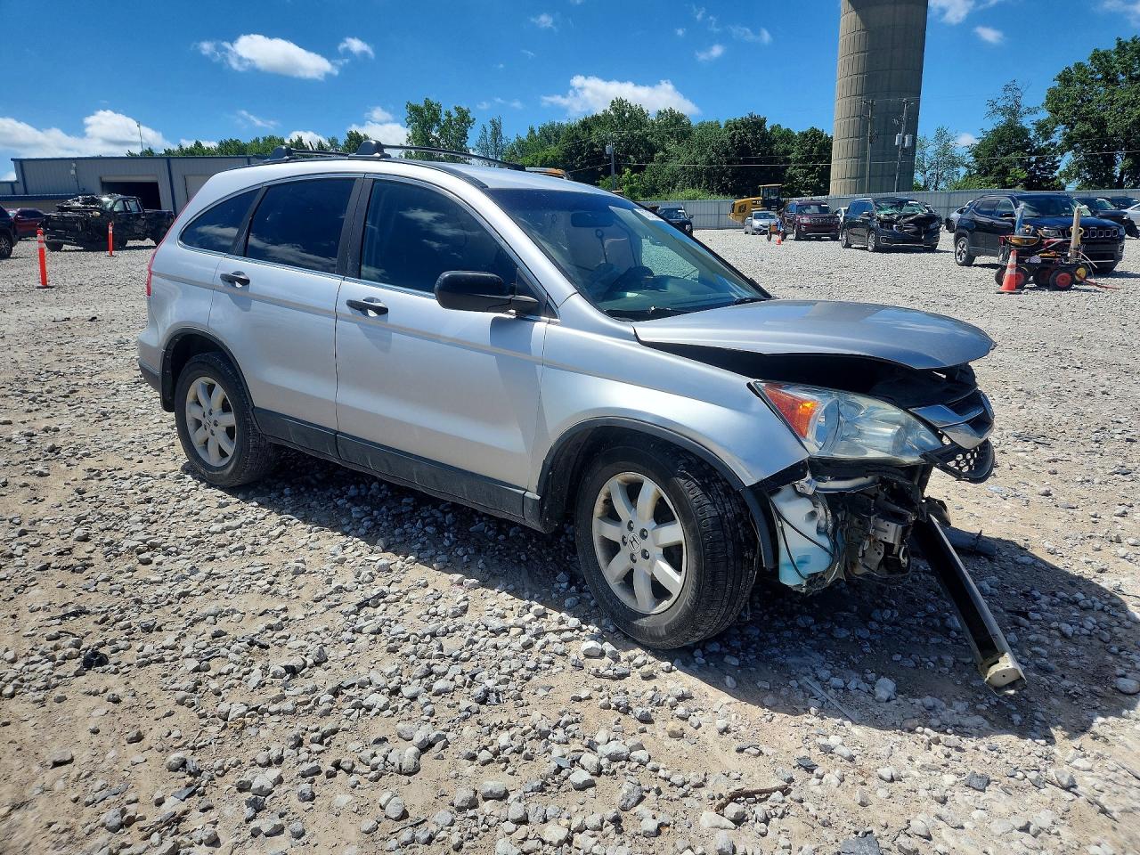 2010 Honda Cr-v Lx Silver vin: 5J6RE3H35AL800702