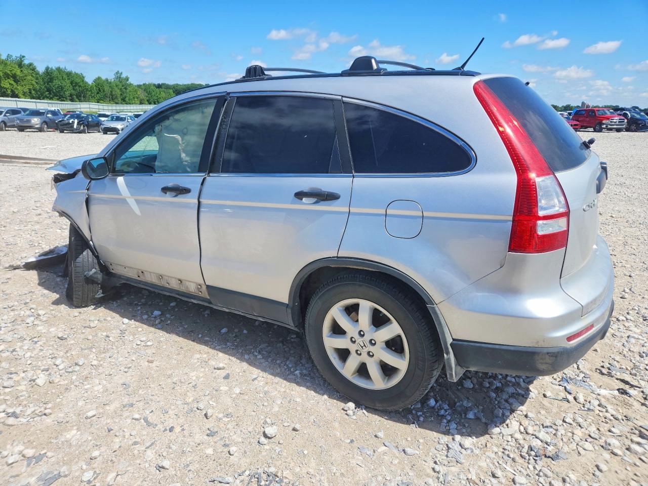 2010 Honda Cr-v Lx Silver vin: 5J6RE3H35AL800702