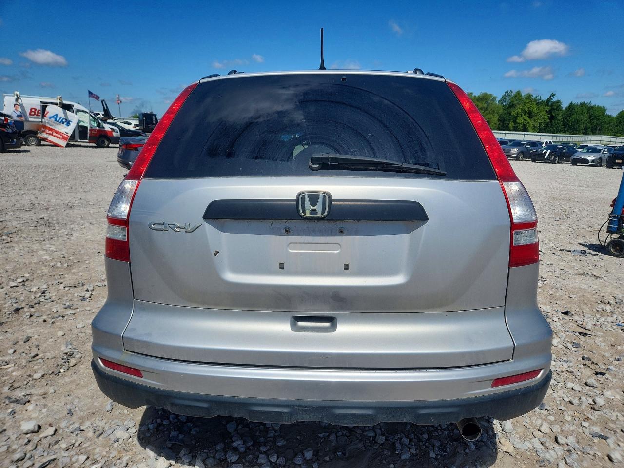 2010 Honda Cr-v Lx Silver vin: 5J6RE3H35AL800702
