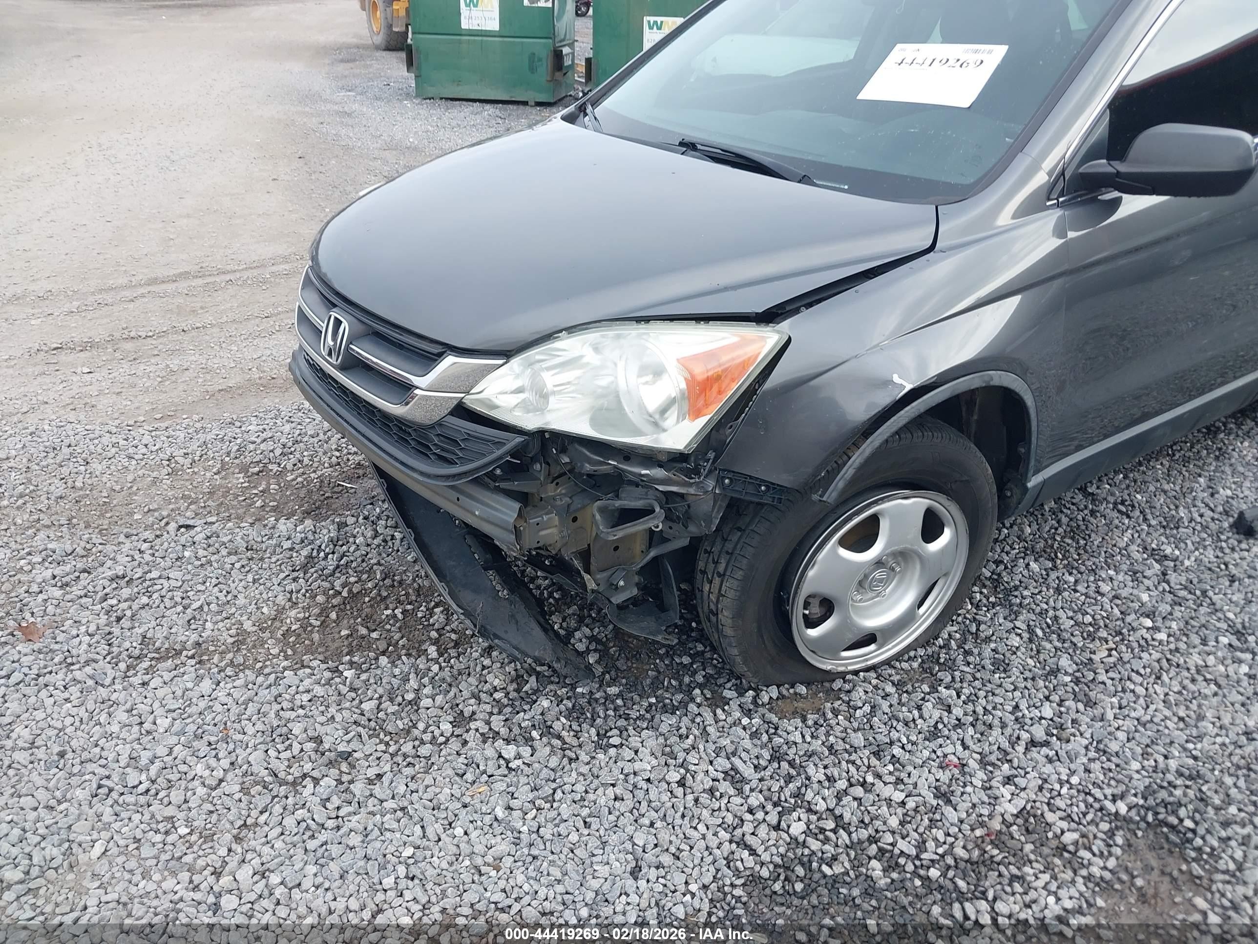 2011 Honda Cr-v Lx Black vin: 5J6RE3H35BL041583