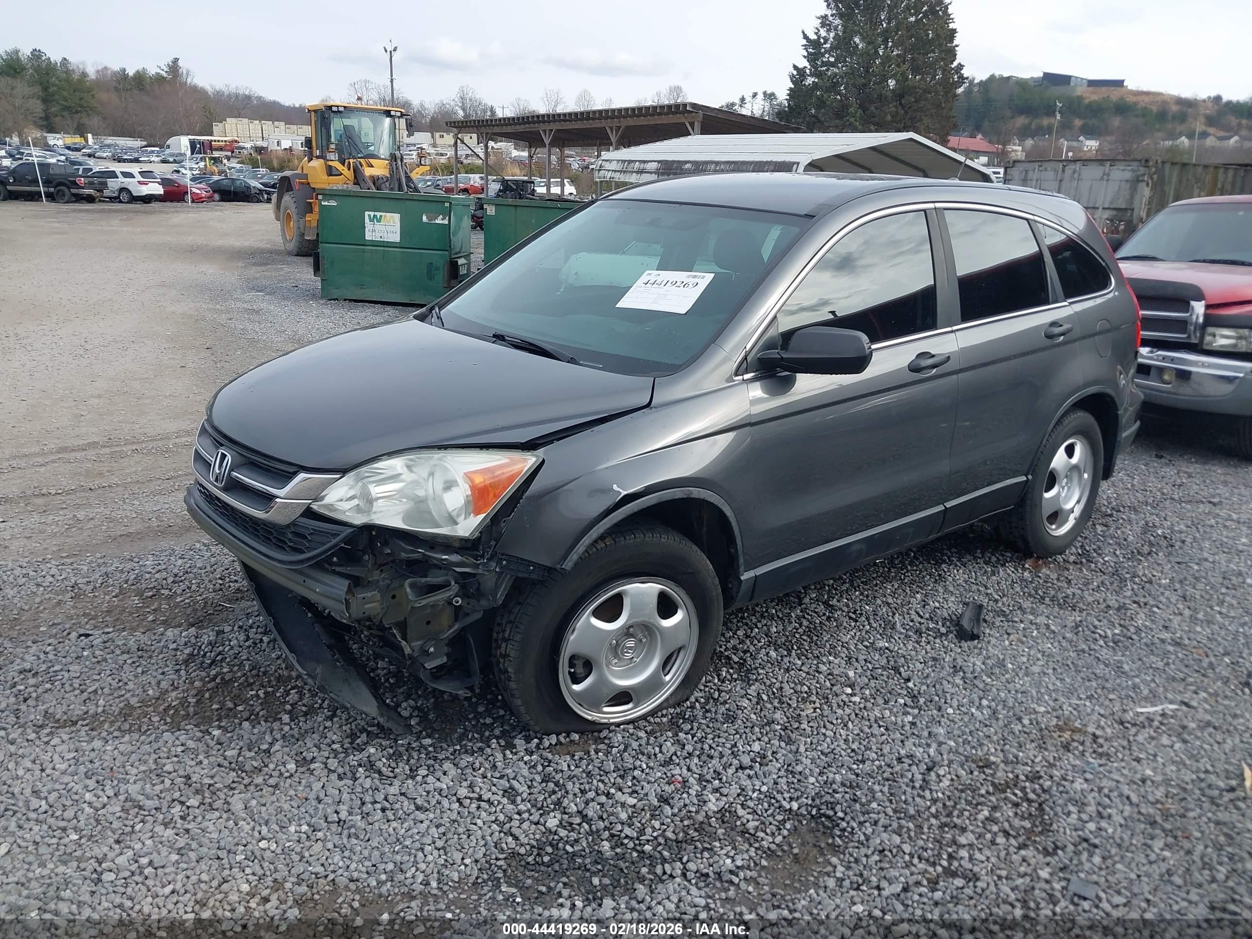 2011 Honda Cr-v Lx Black vin: 5J6RE3H35BL041583