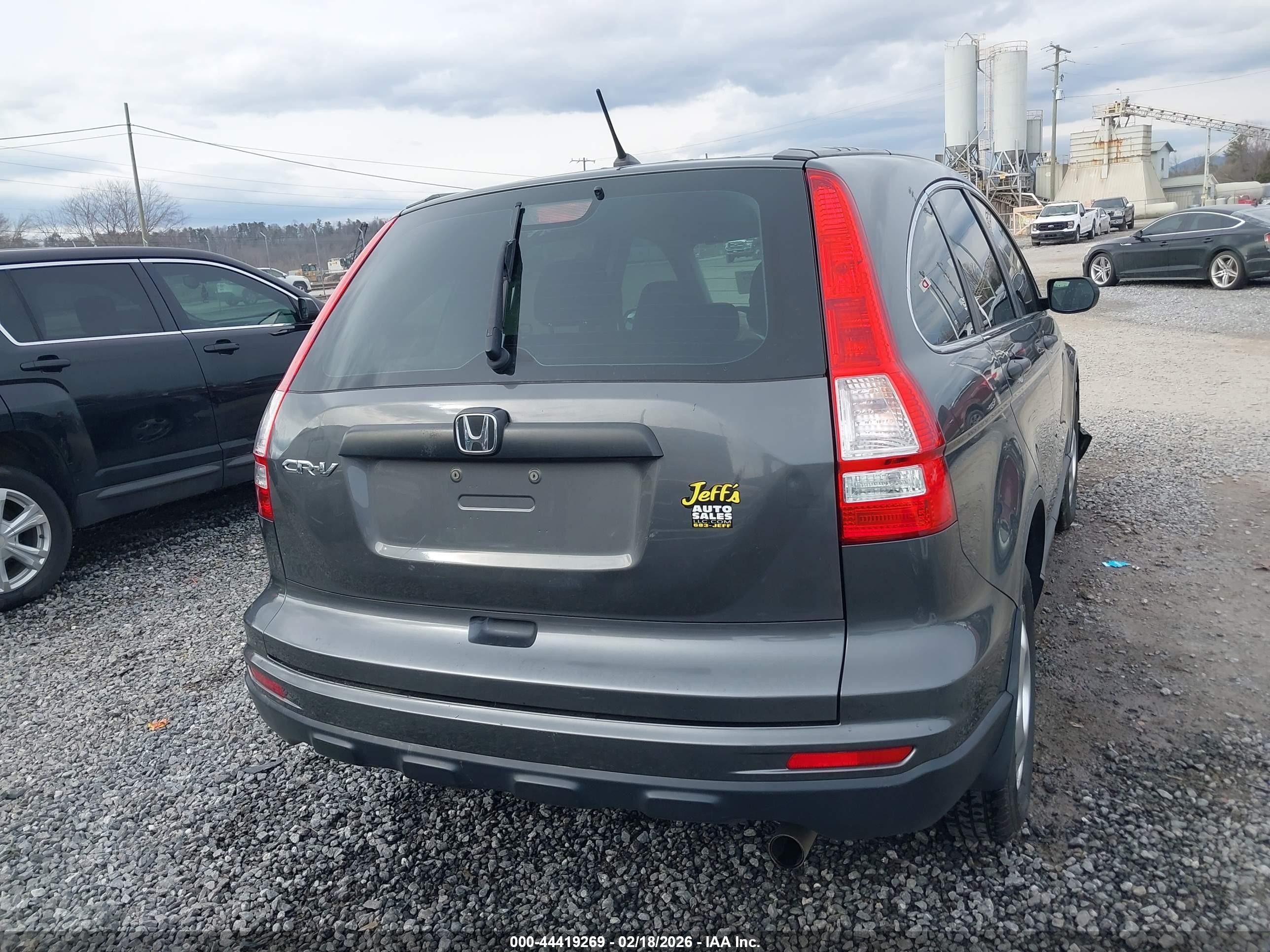 2011 Honda Cr-v Lx Black vin: 5J6RE3H35BL041583