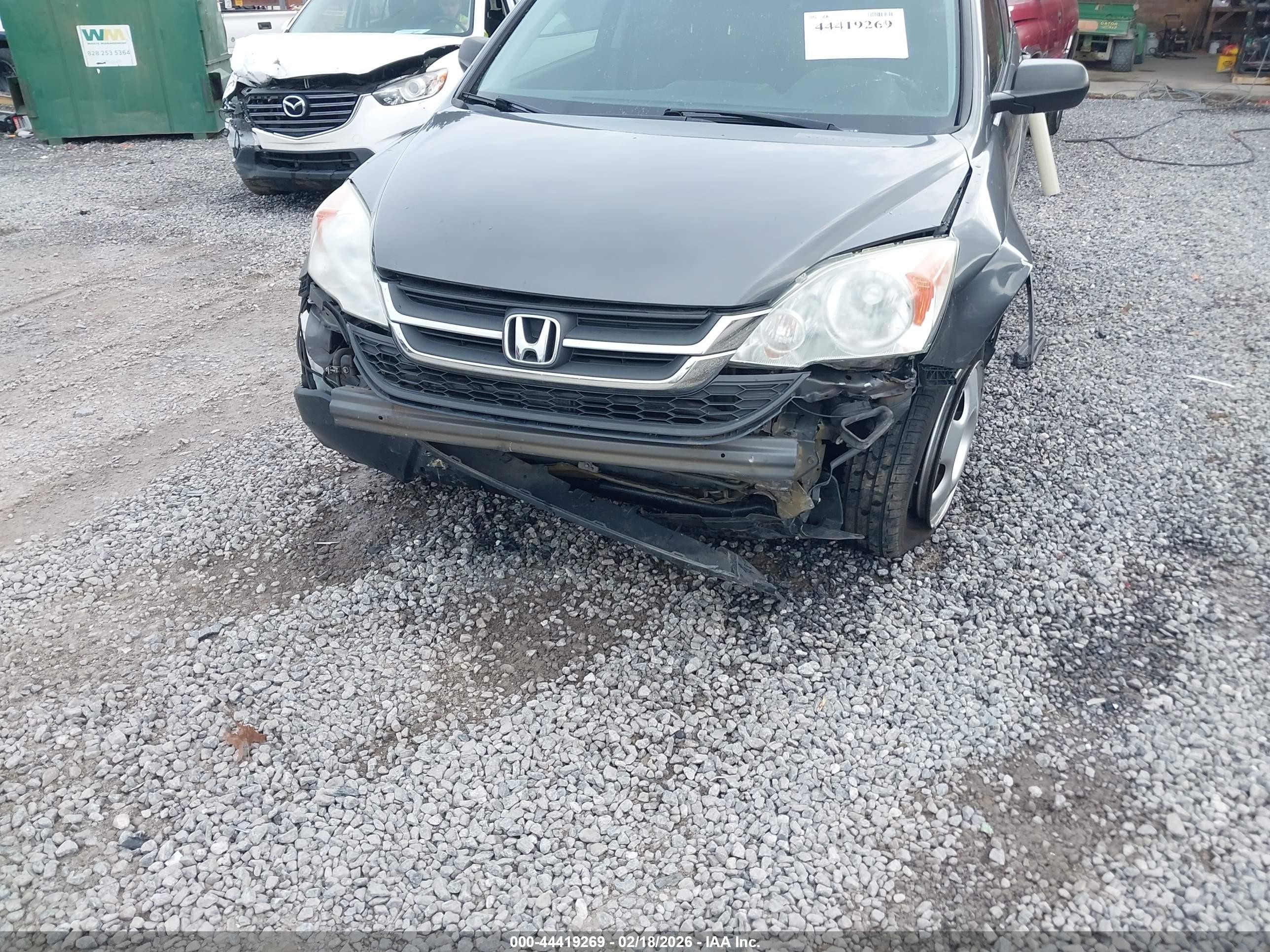 2011 Honda Cr-v Lx Black vin: 5J6RE3H35BL041583