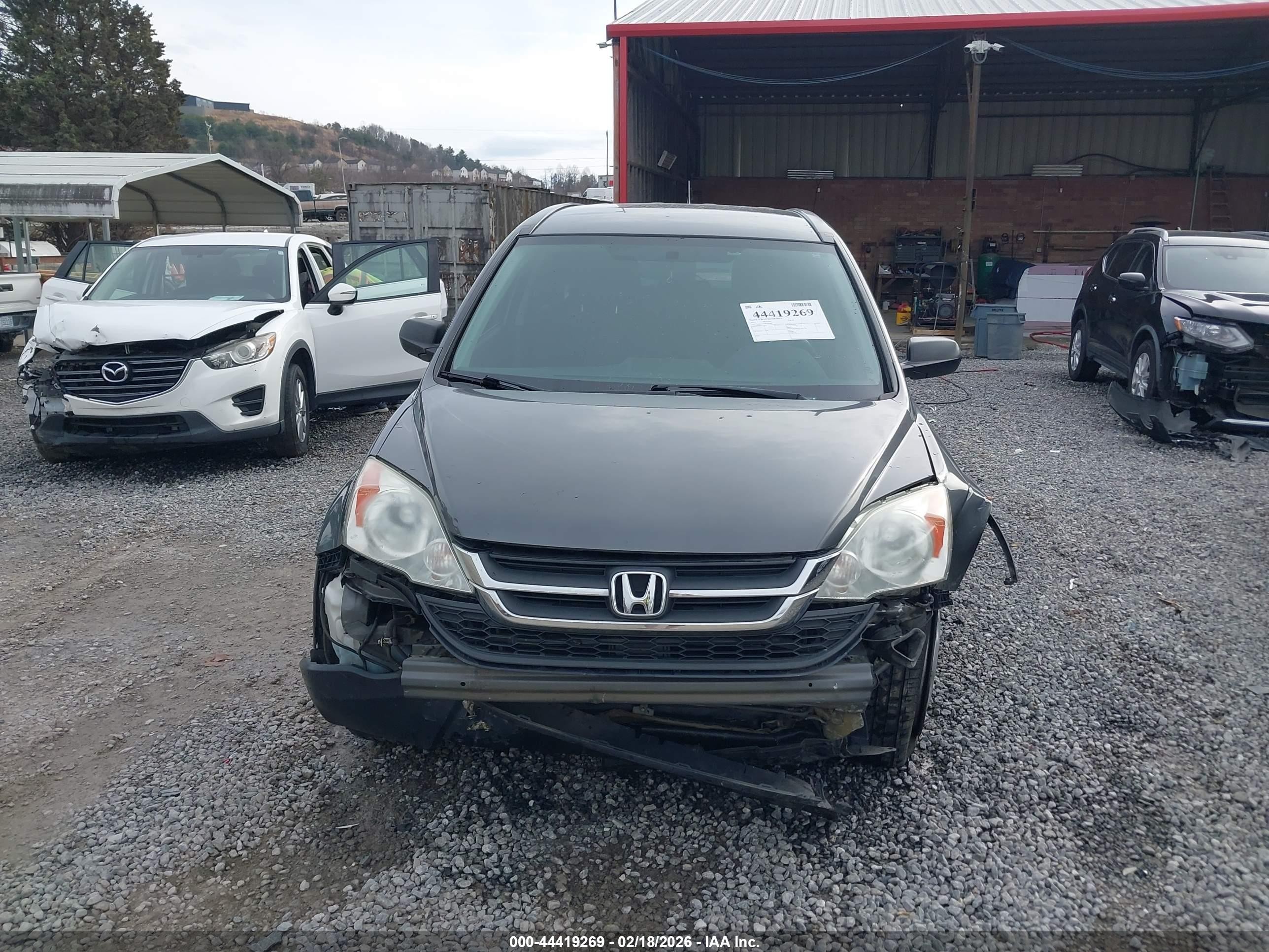 2011 Honda Cr-v Lx Black vin: 5J6RE3H35BL041583