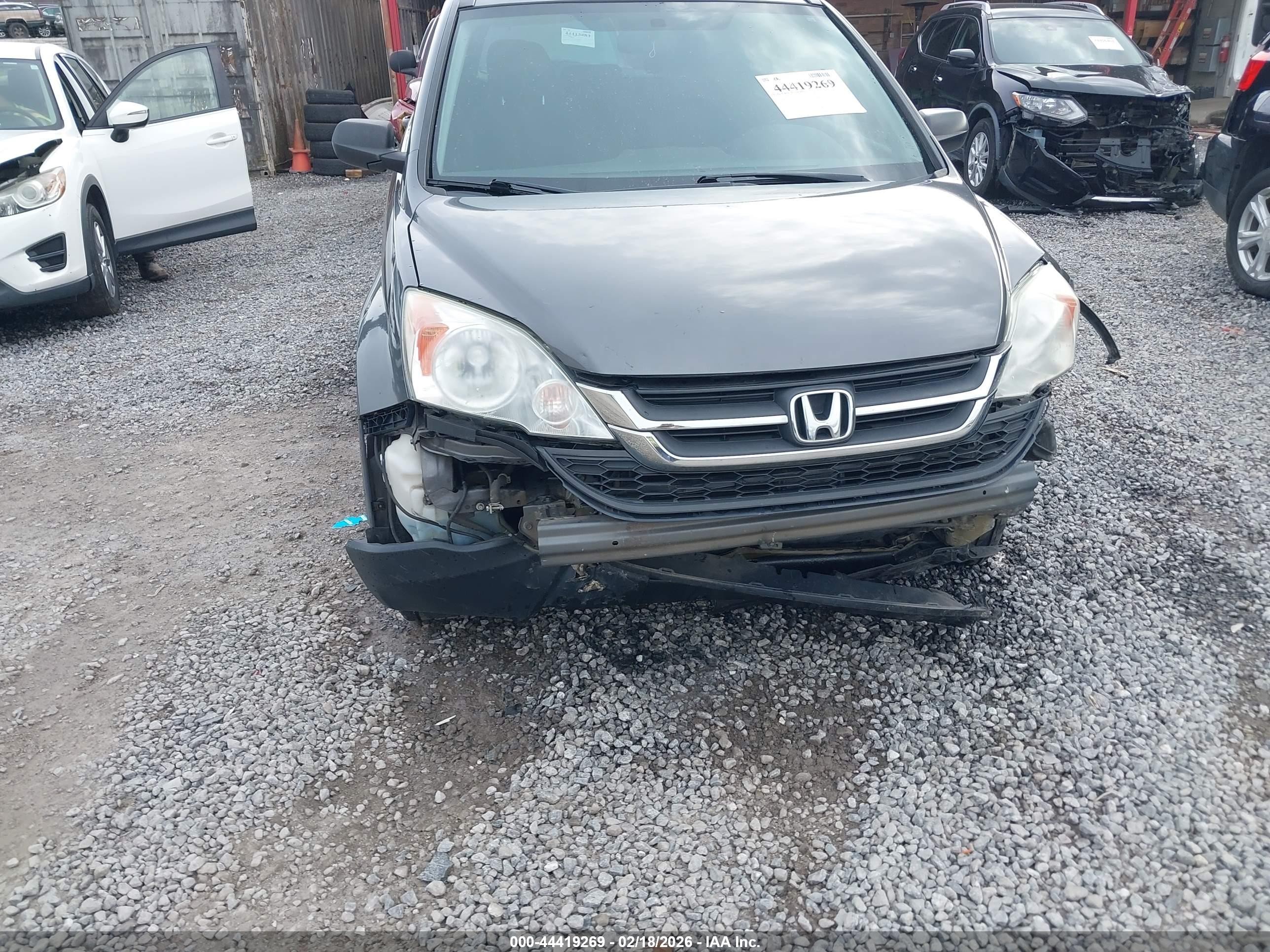 2011 Honda Cr-v Lx Black vin: 5J6RE3H35BL041583