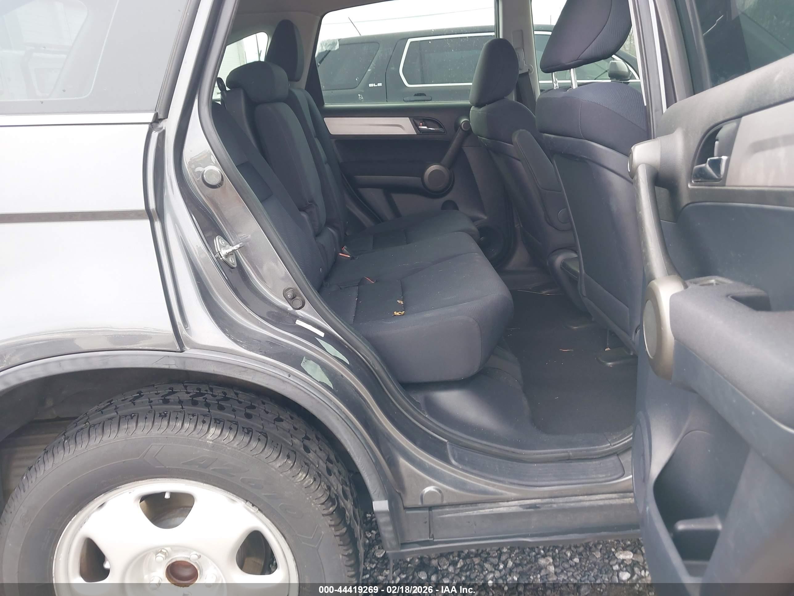 2011 Honda Cr-v Lx Black vin: 5J6RE3H35BL041583