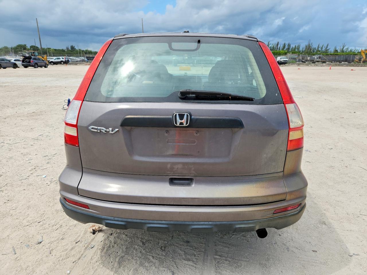 2010 Honda Cr-v Lx Gray vin: 5J6RE3H36AL002094