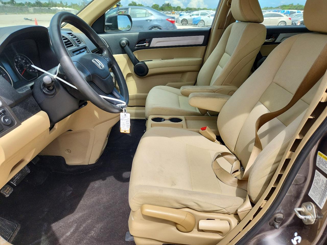 2010 Honda Cr-v Lx Gray vin: 5J6RE3H36AL002094