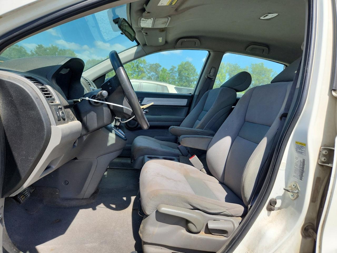 2010 Honda Cr-v Lx White vin: 5J6RE3H36AL002158