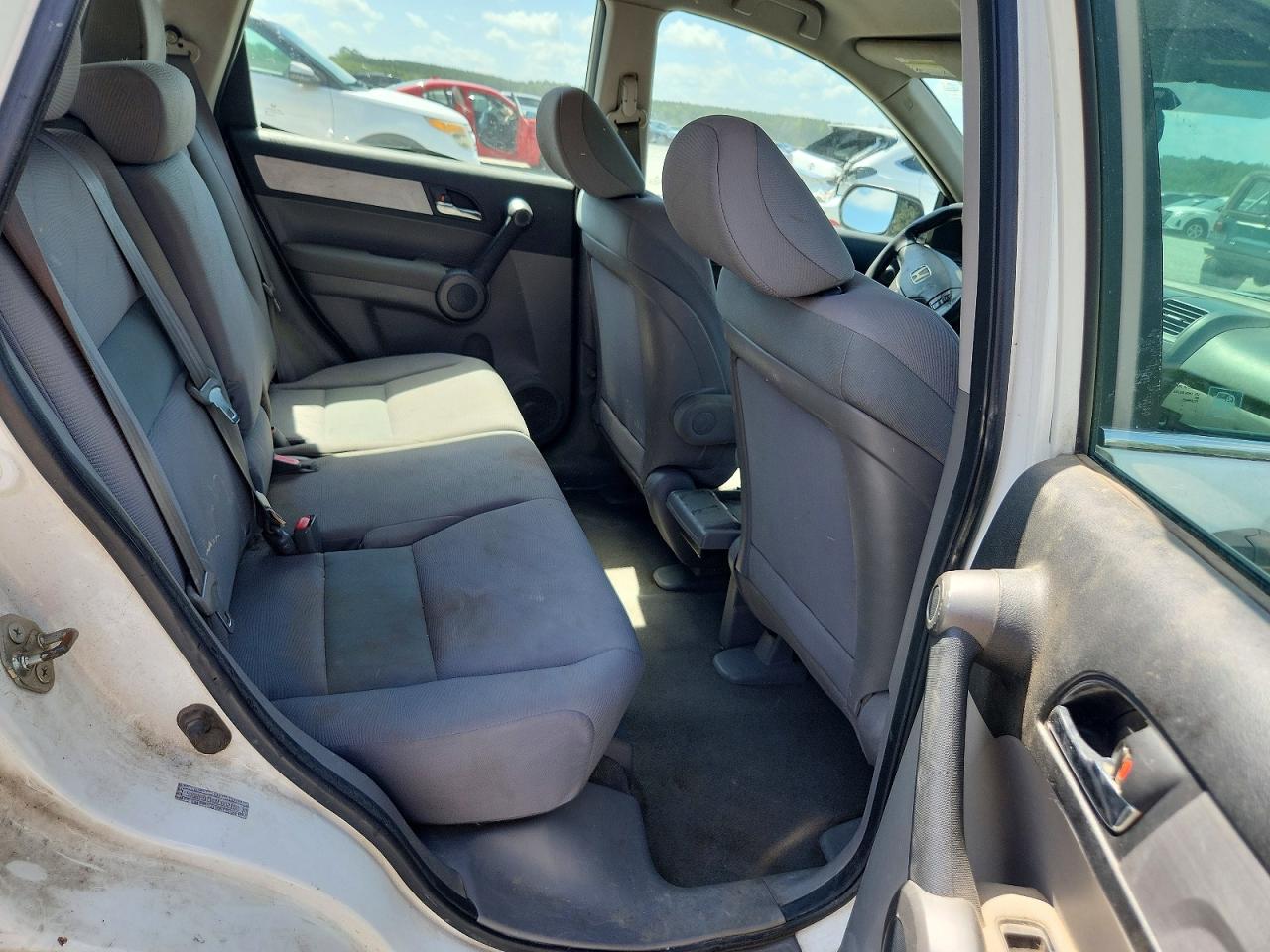 2010 Honda Cr-v Lx White vin: 5J6RE3H36AL002158