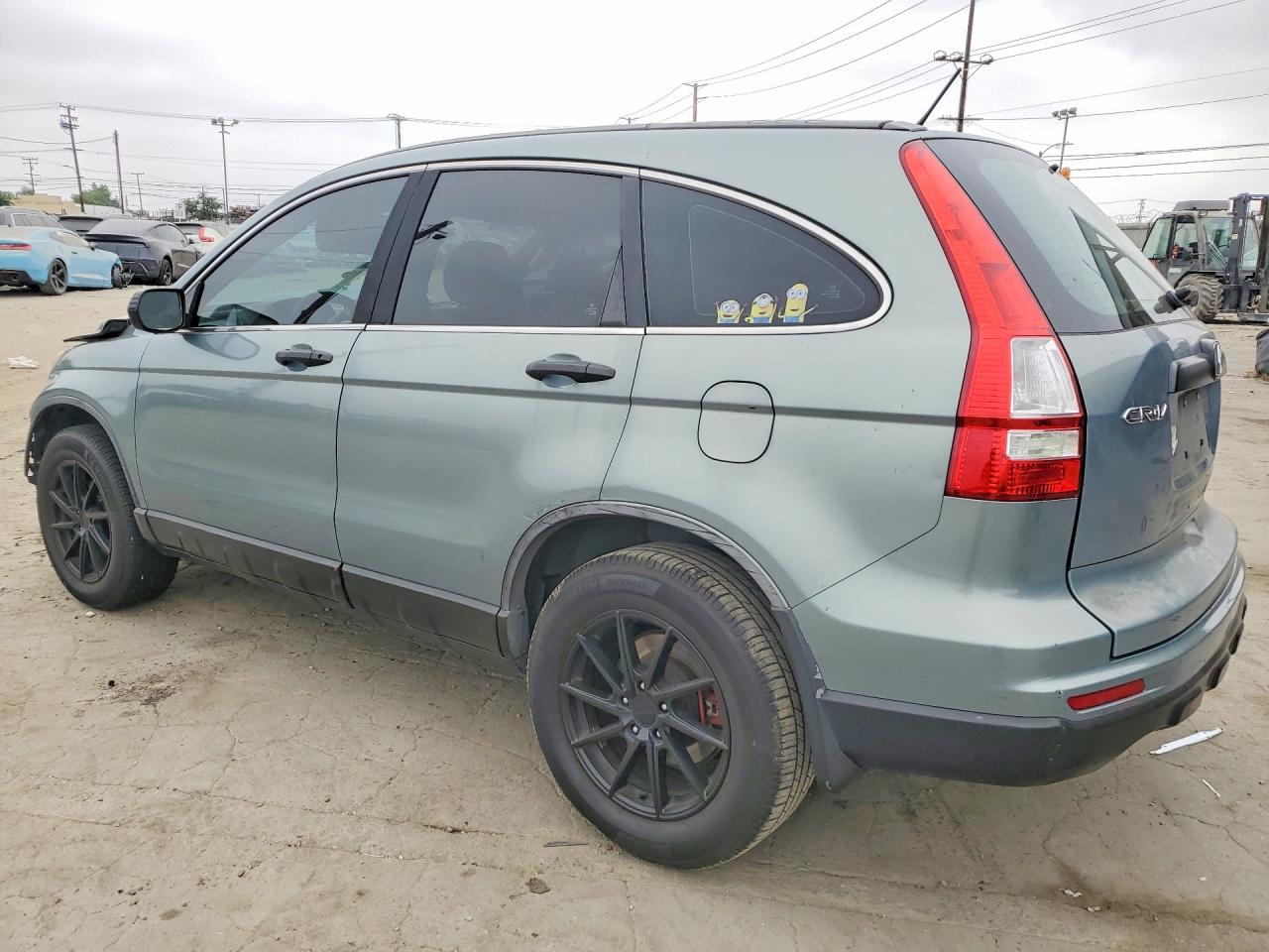 2010 Honda Cr-v Lx Green vin: 5J6RE3H36AL007084