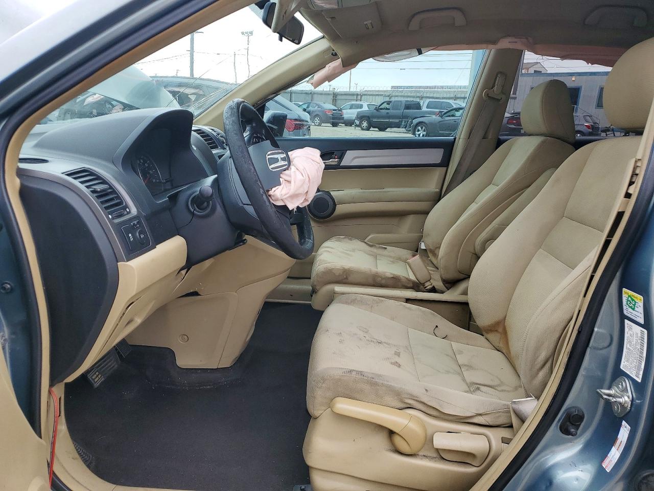 2010 Honda Cr-v Lx Green vin: 5J6RE3H36AL007084