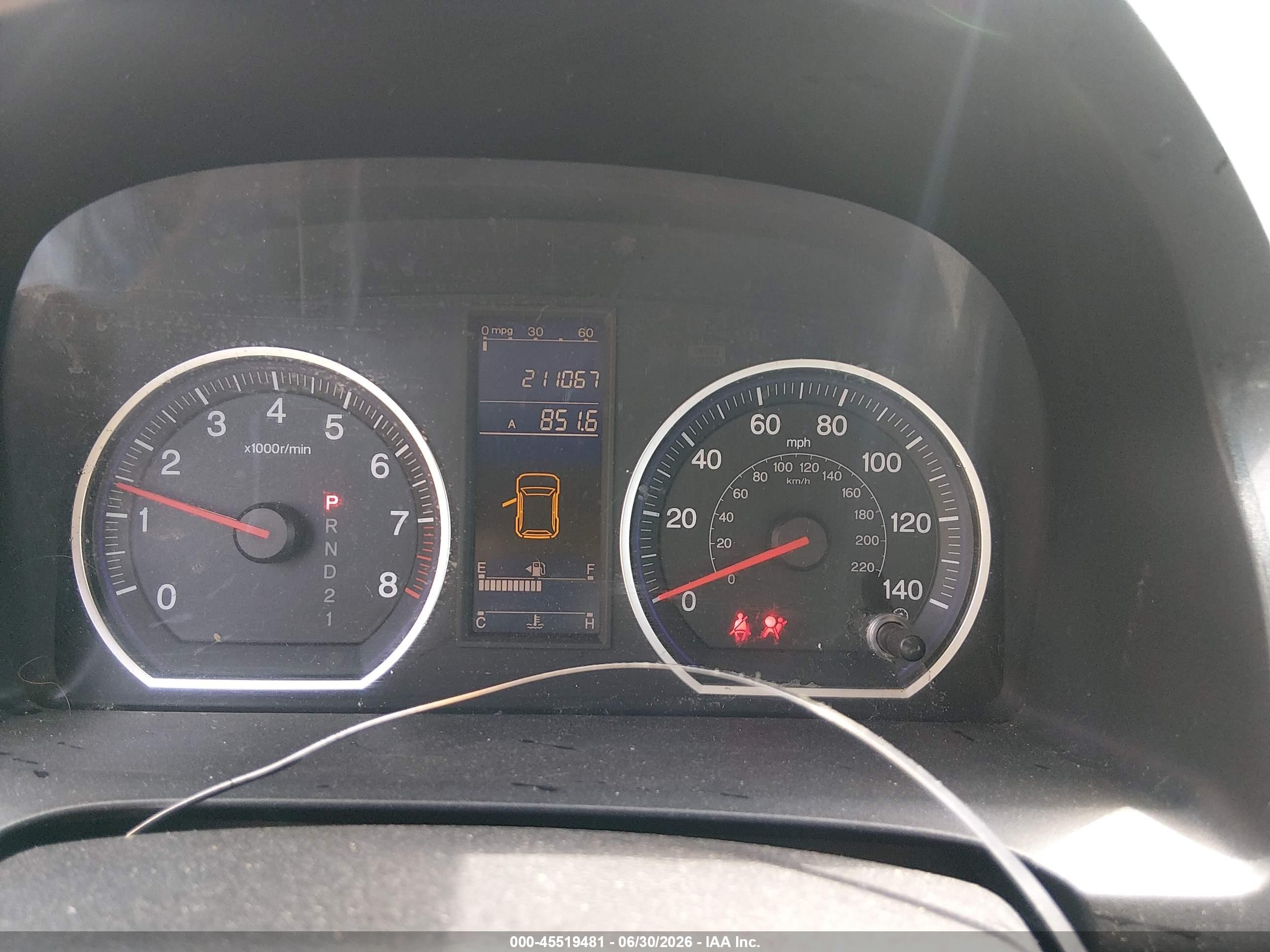 2010 Honda Cr-v Lx Blue vin: 5J6RE3H36AL024354