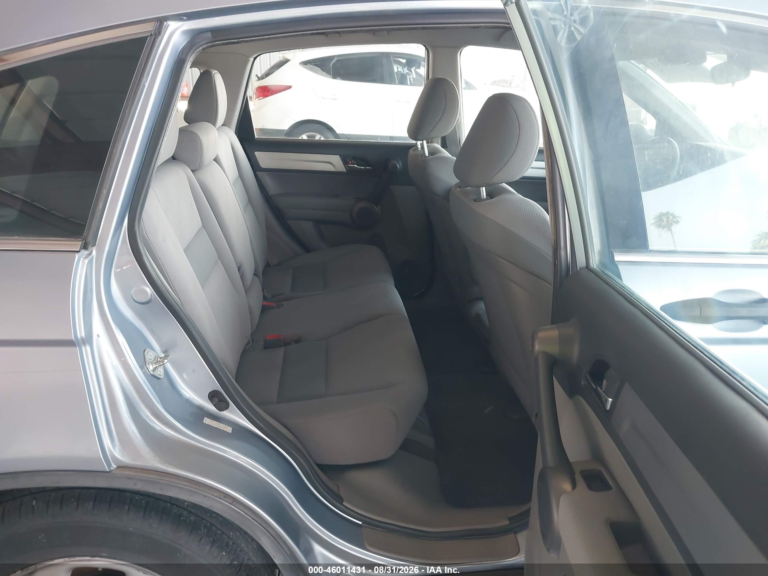 2010 Honda Cr-v Lx Light Blue vin: 5J6RE3H36AL045348
