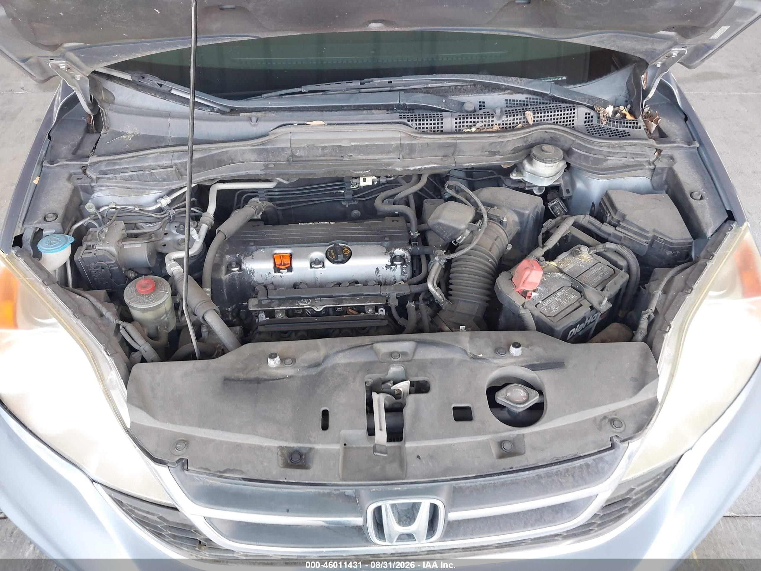 2010 Honda Cr-v Lx Light Blue vin: 5J6RE3H36AL045348