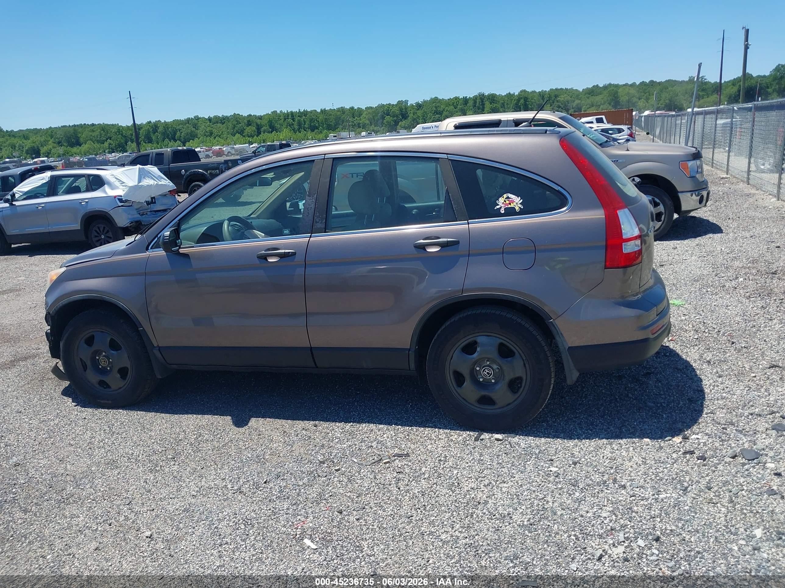 2011 Honda Cr-v Lx Brown vin: 5J6RE3H36BL001366