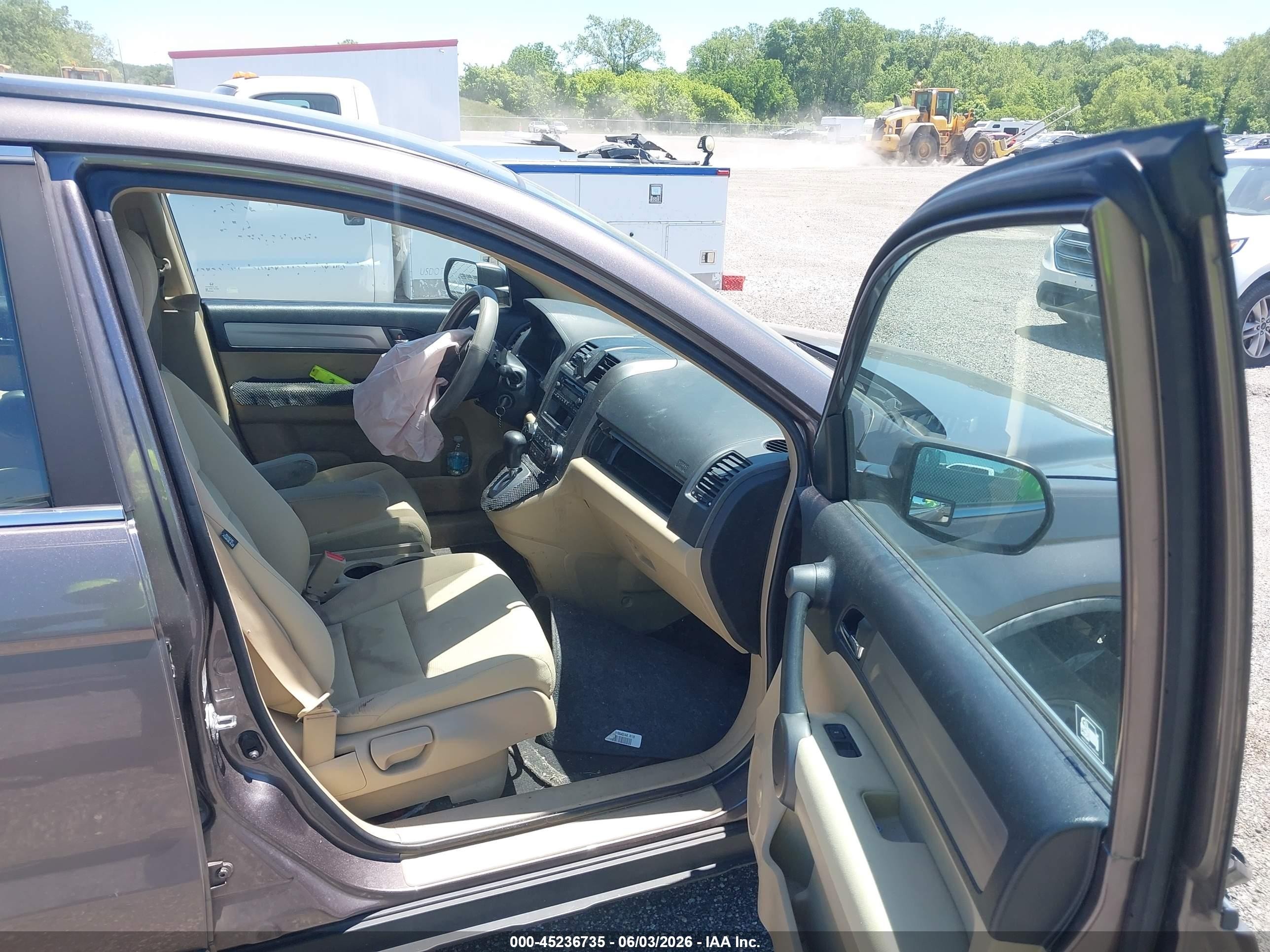 2011 Honda Cr-v Lx Brown vin: 5J6RE3H36BL001366