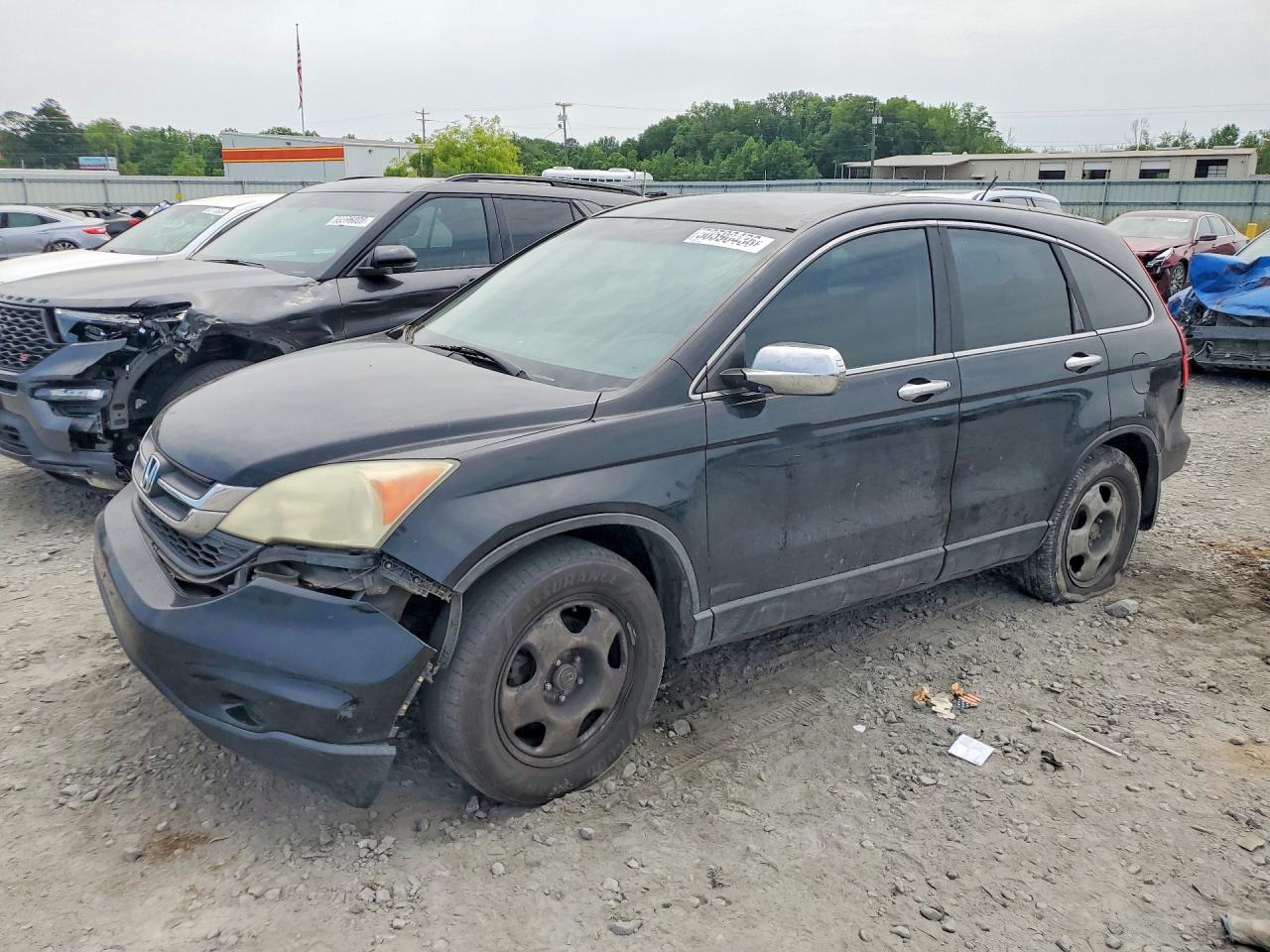 2011 Honda Cr-v Lx Black vin: 5J6RE3H36BL044007