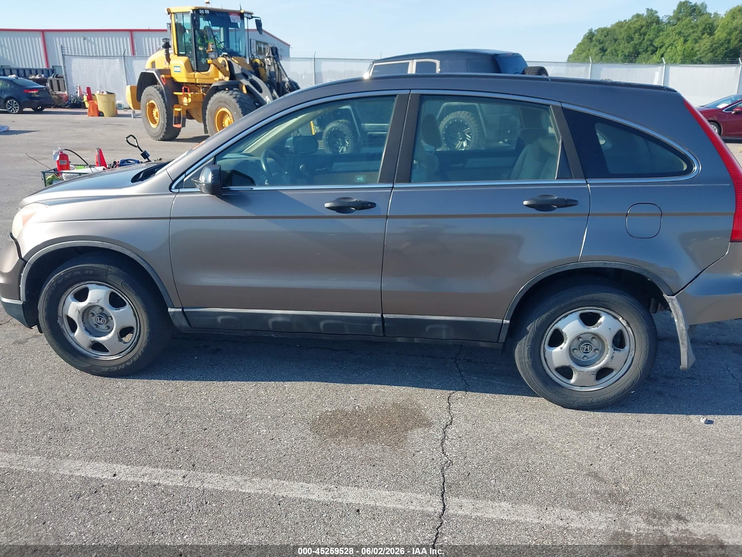 2010 Honda Cr-v Lx Gray vin: 5J6RE3H37AL018224