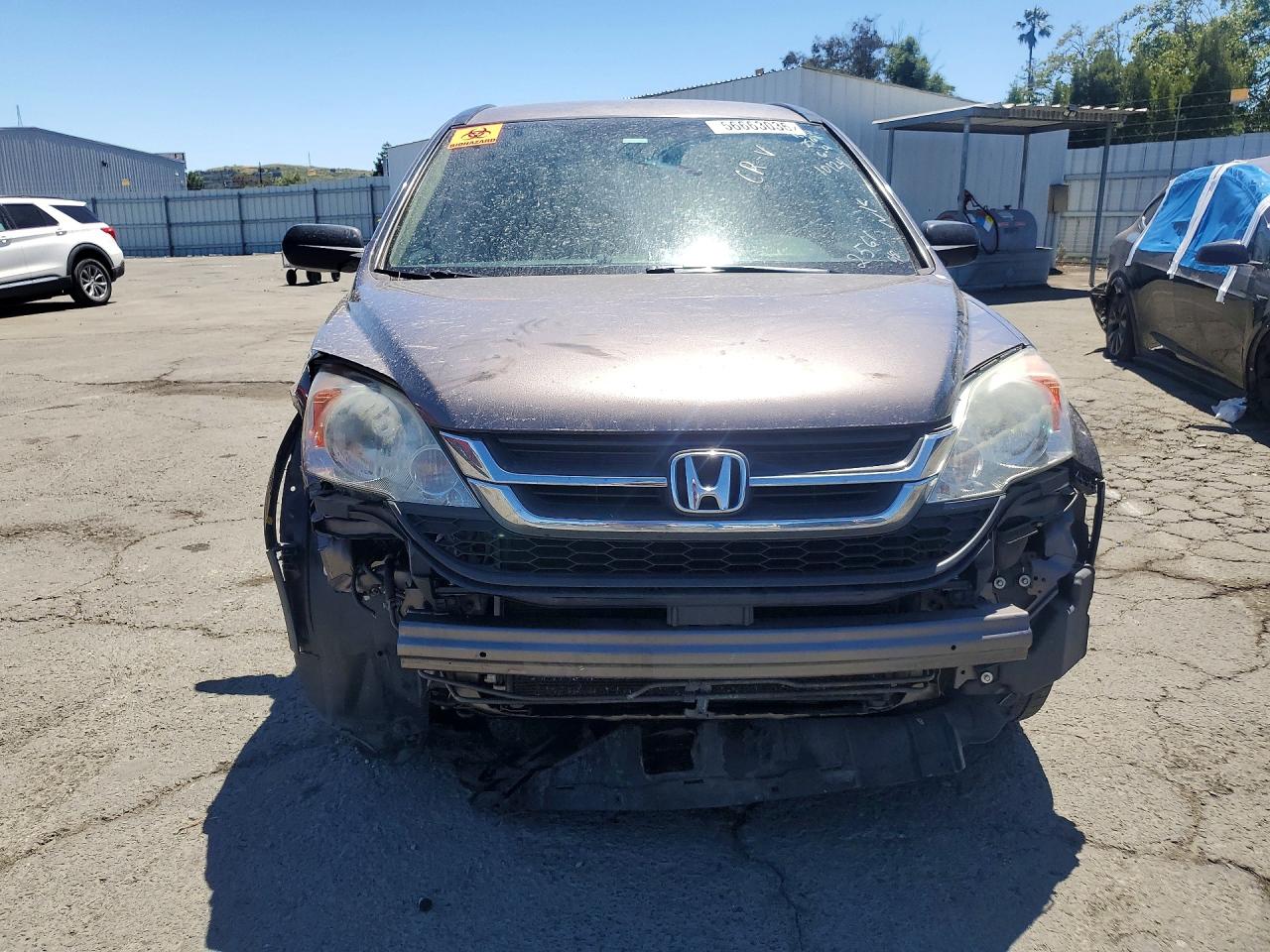 2010 Honda Cr-v Lx Gray vin: 5J6RE3H37AL032561