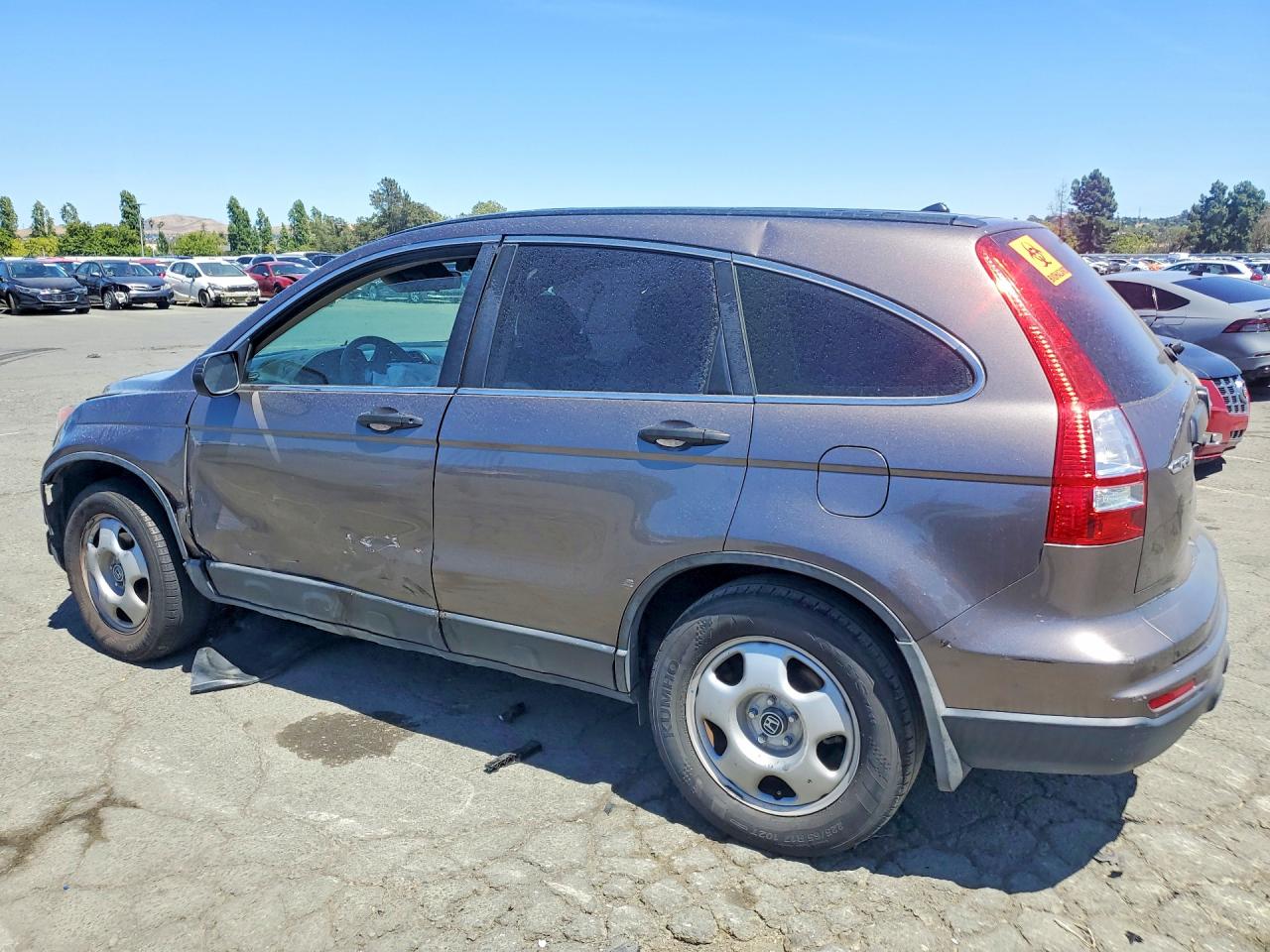 2010 Honda Cr-v Lx Gray vin: 5J6RE3H37AL032561