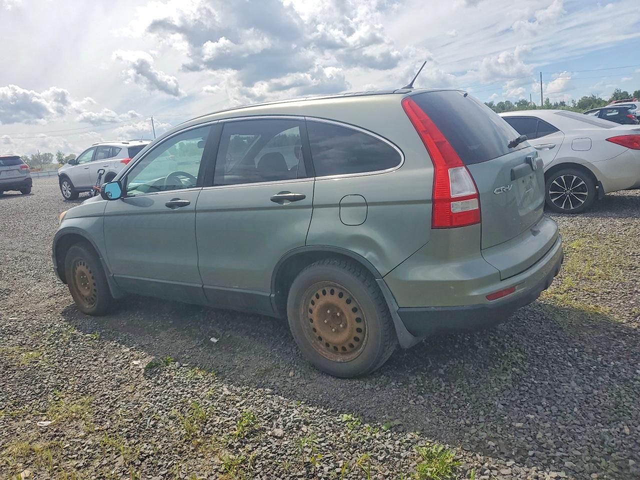 2010 Honda Cr-v Lx Green vin: 5J6RE3H37AL801933