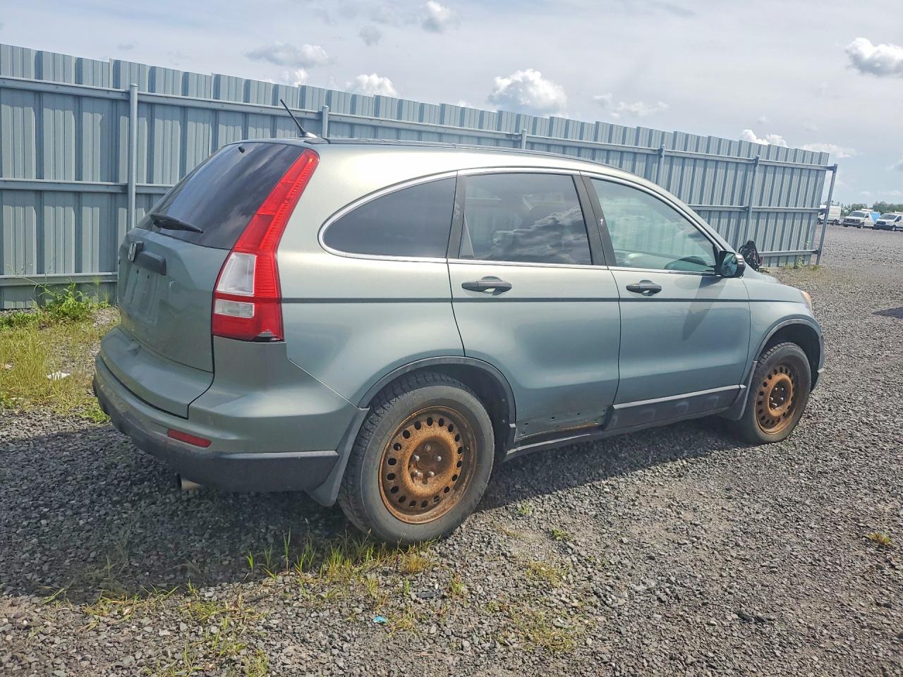 2010 Honda Cr-v Lx Green vin: 5J6RE3H37AL801933