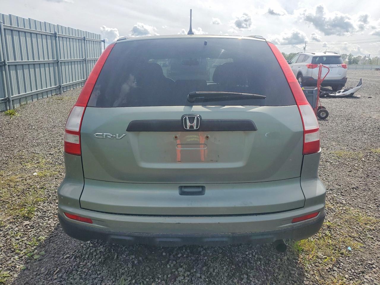 2010 Honda Cr-v Lx Green vin: 5J6RE3H37AL801933